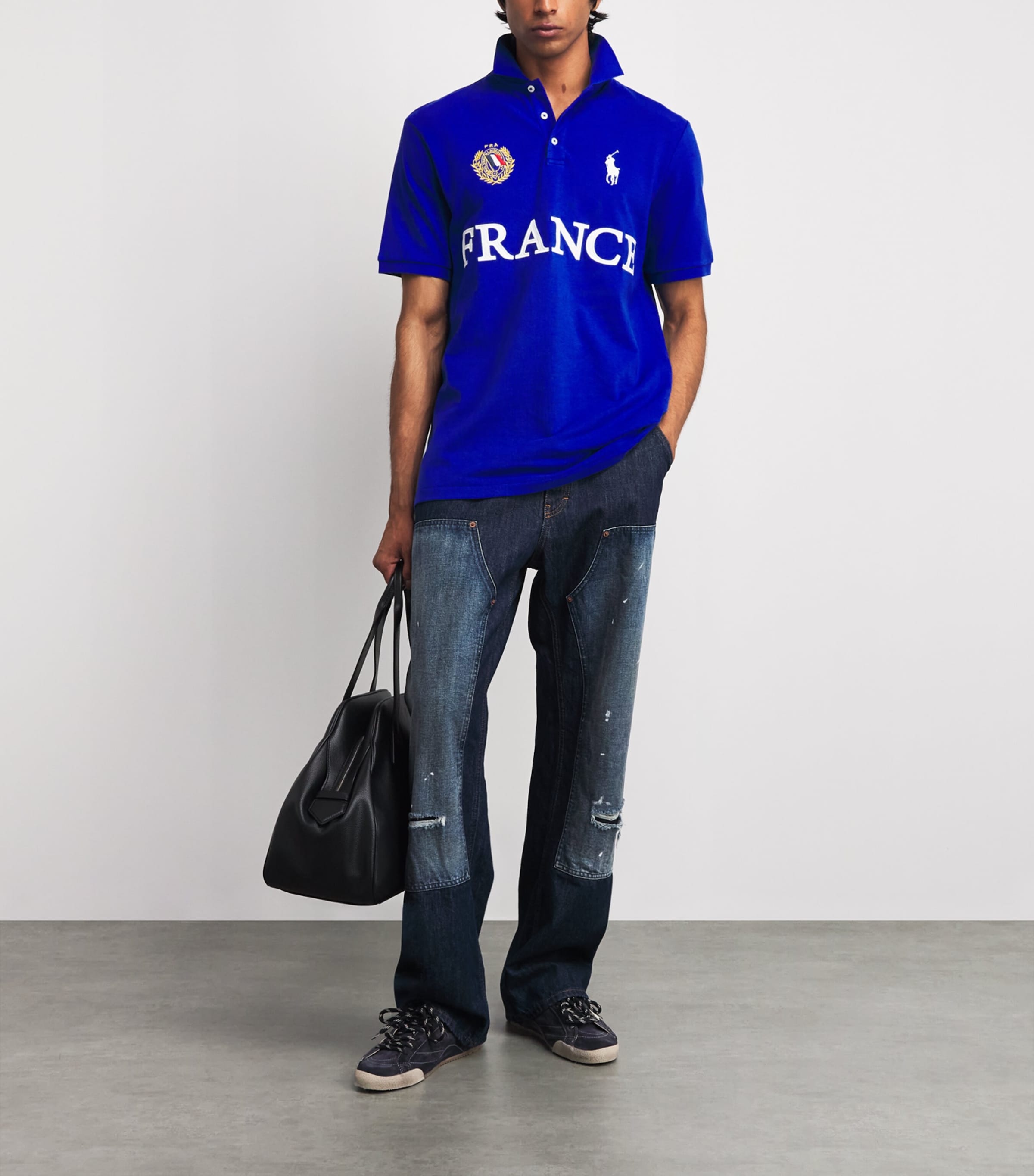 Polo Ralph Lauren Mens Cotton France Polo Shirt Cruise Image 2