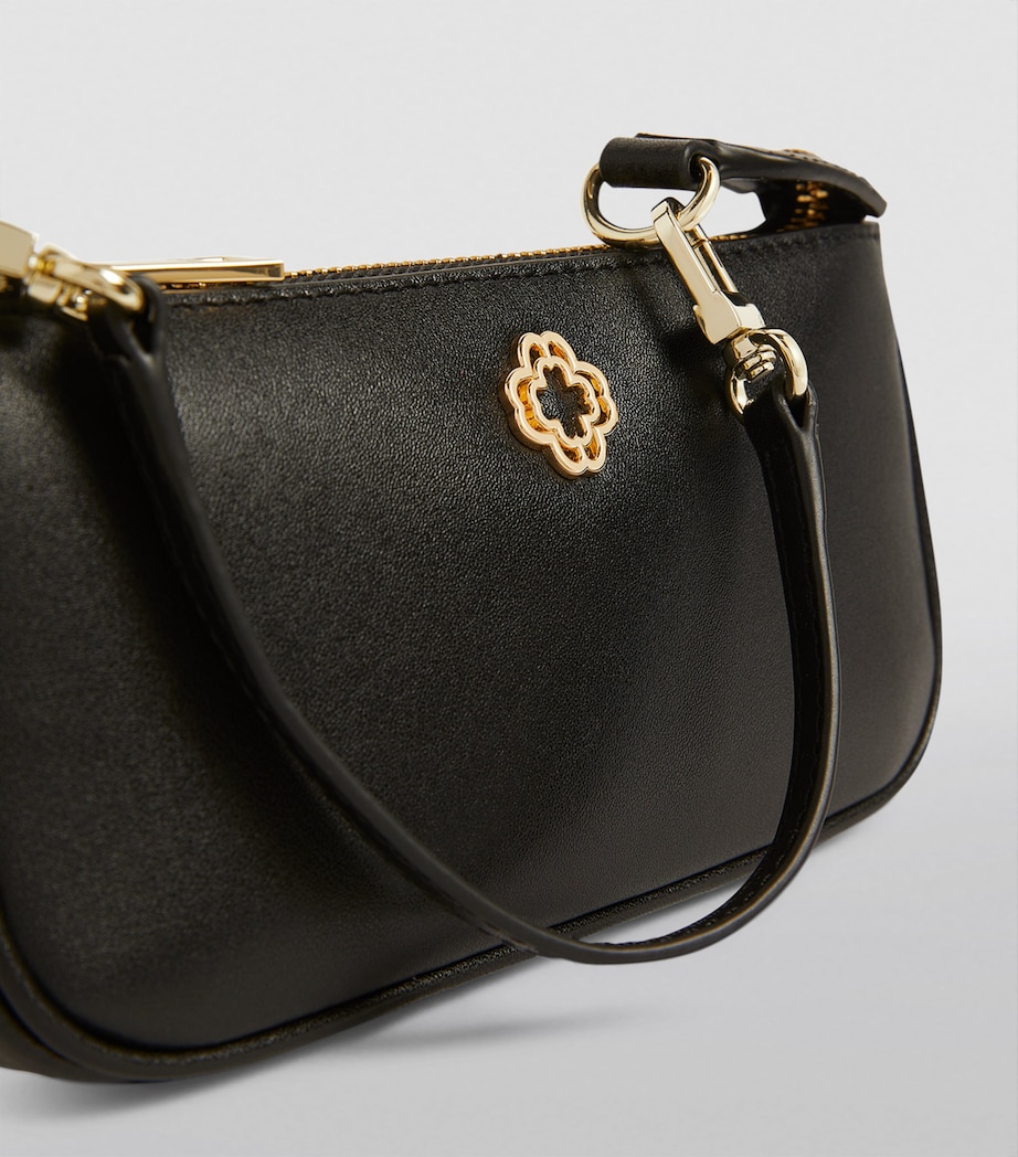 Maje Mini Sarah Clutch Bag Black Image 3