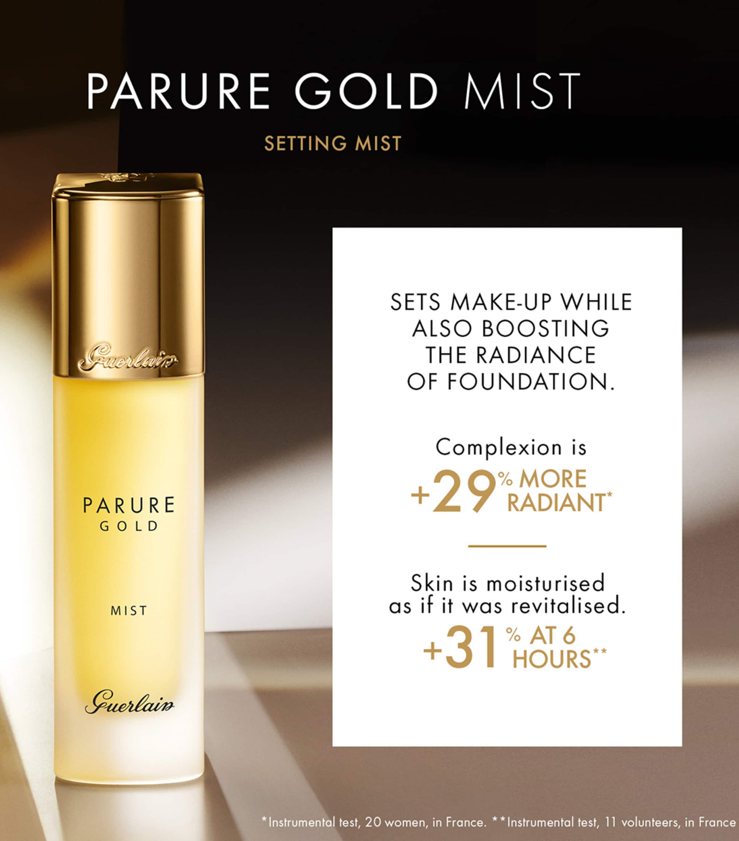 Parure Gold Mist Setting Mist (30ml) NO COLOUR Image 3