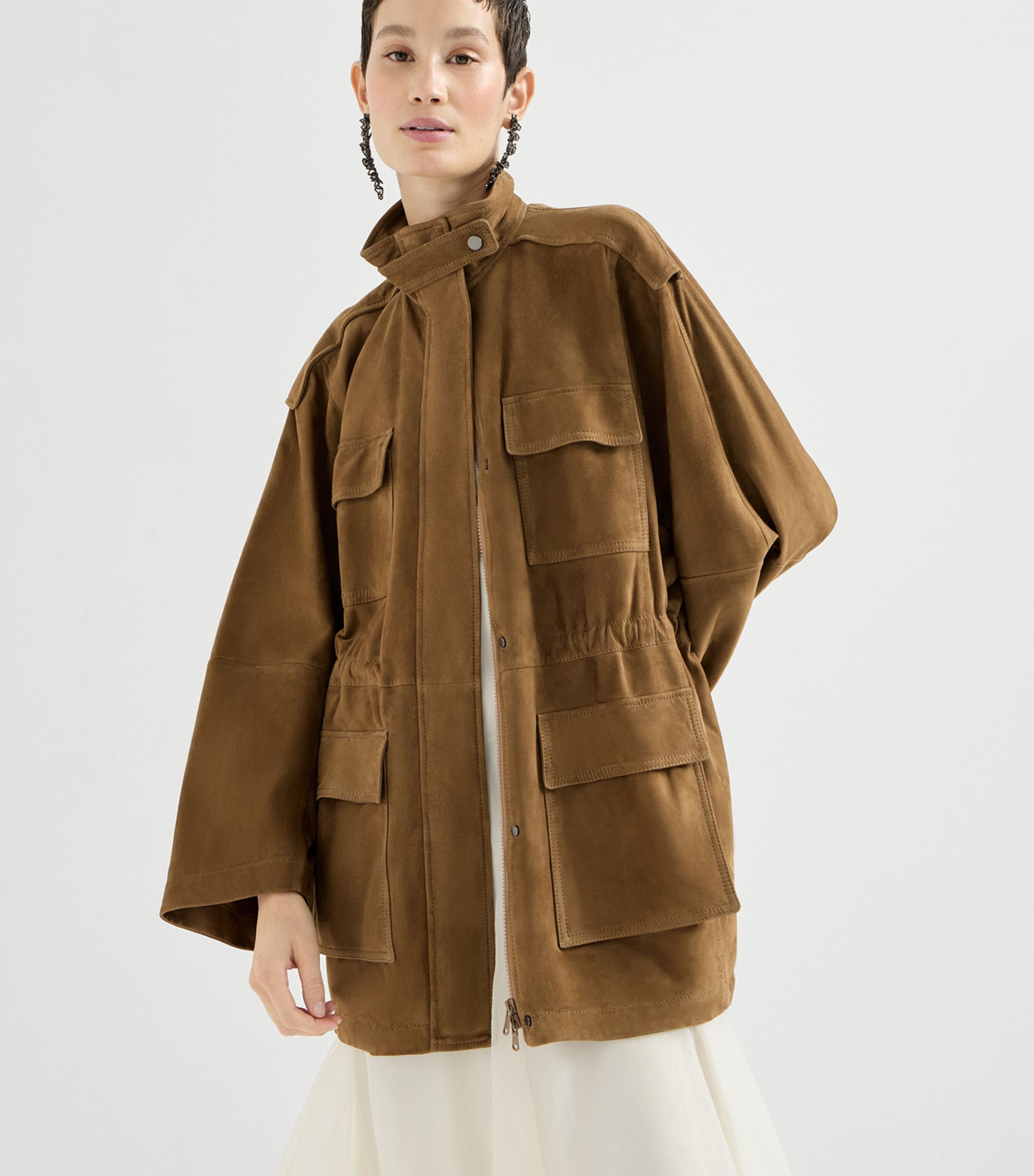 Suede Safari Jacket C9267 Image 4