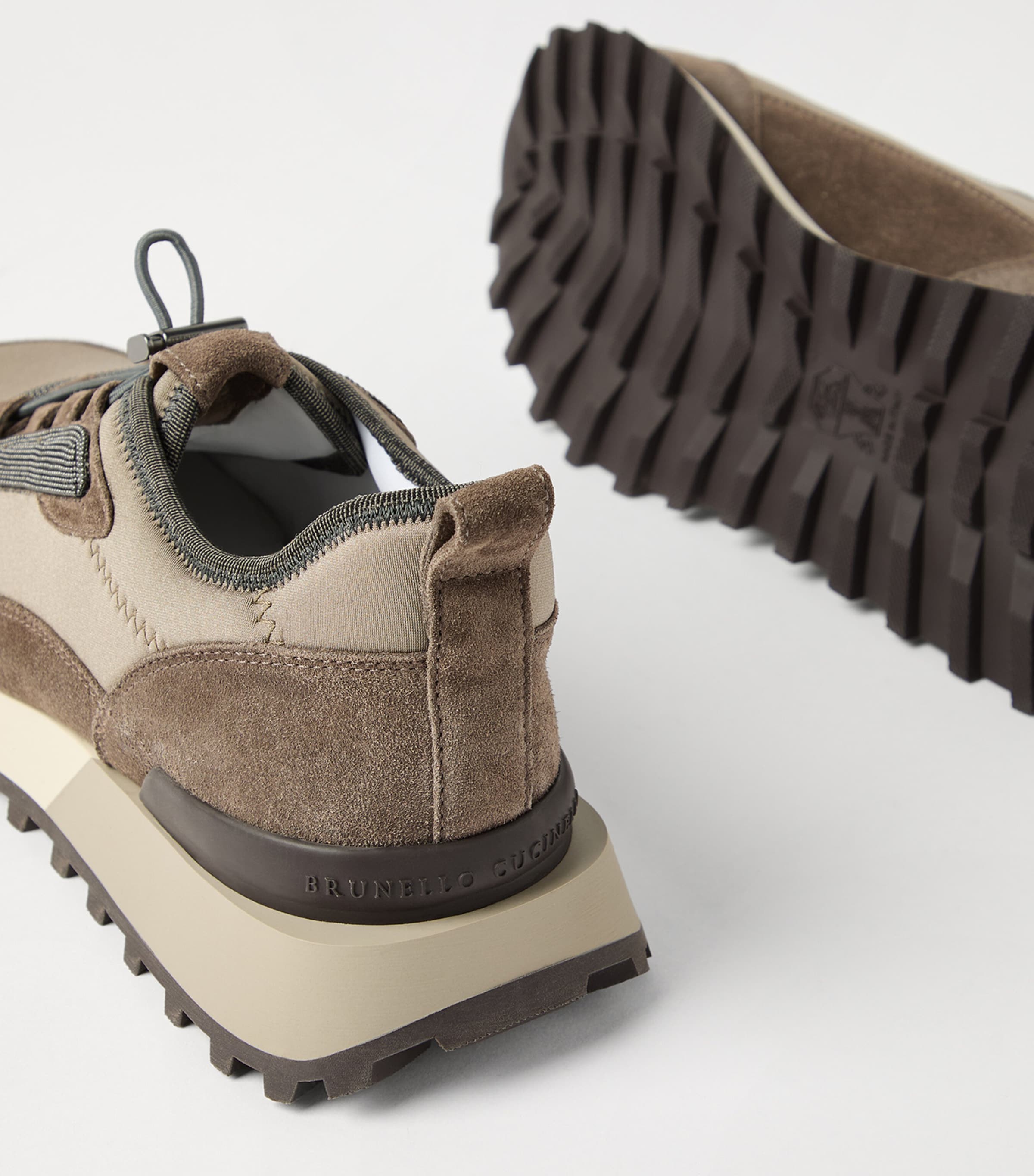 Techno-Suede Runner Sneakers C8769 Image 5