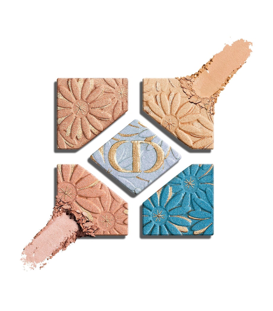 DIOR Limited Edition Diorshow 5 Couleurs Couture Eyeshadow Palette Blue Image 2
