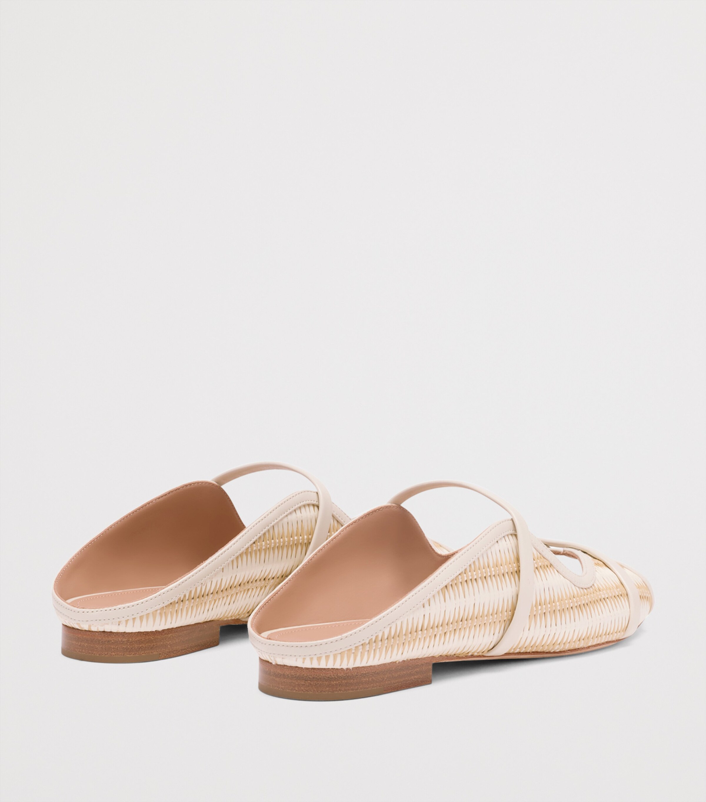 Malone Souliers Raffia Norah Sandals Cream Image 4
