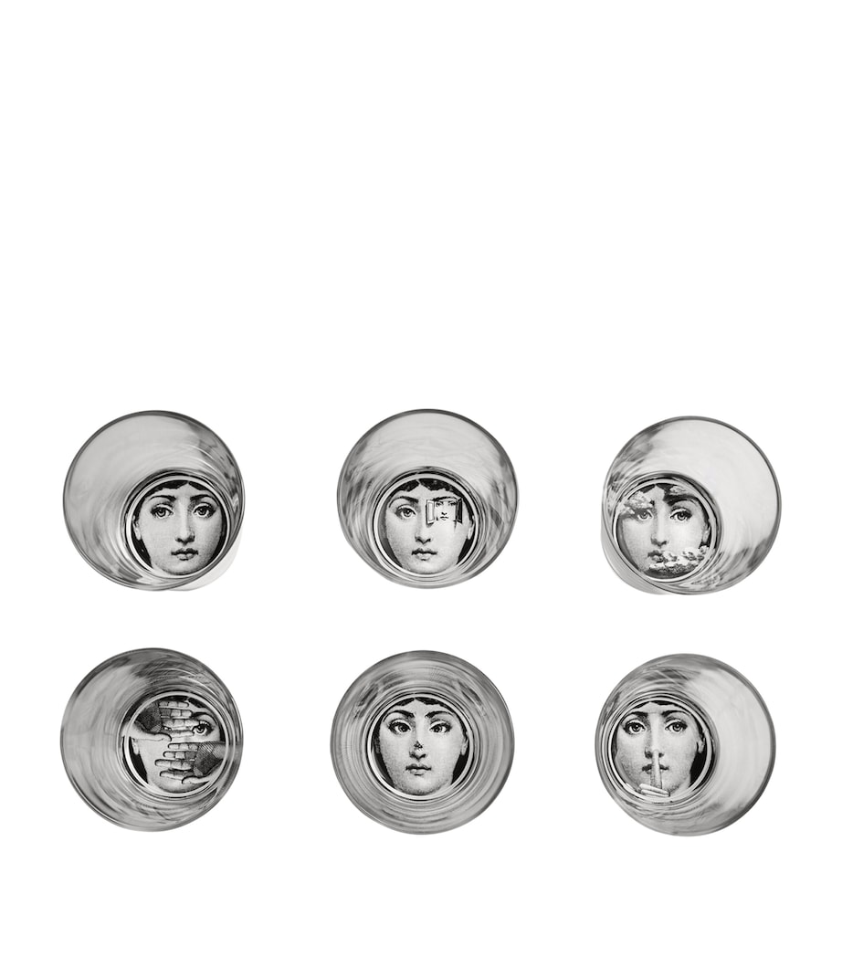 Set of 6 Tema e Variazioni Glasses MULTI Image 3