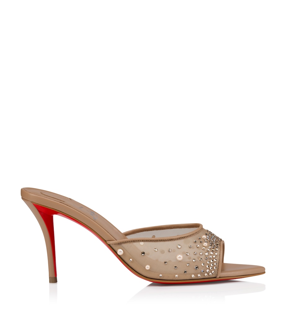 Christian Louboutin Miss Z Embellished Mules 80 Image 1