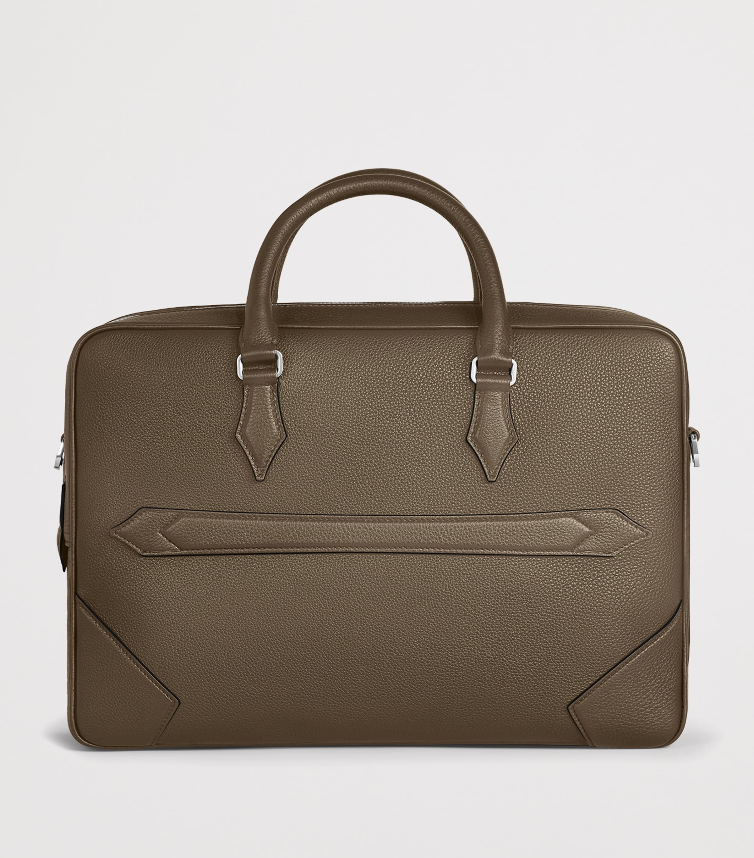 Montblanc Medium Grained Leather Document Case Noisette Image 2