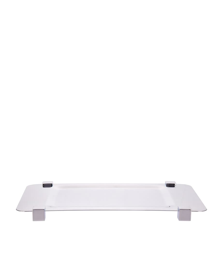 Square Chrome Tray NO COLOUR Image 1
