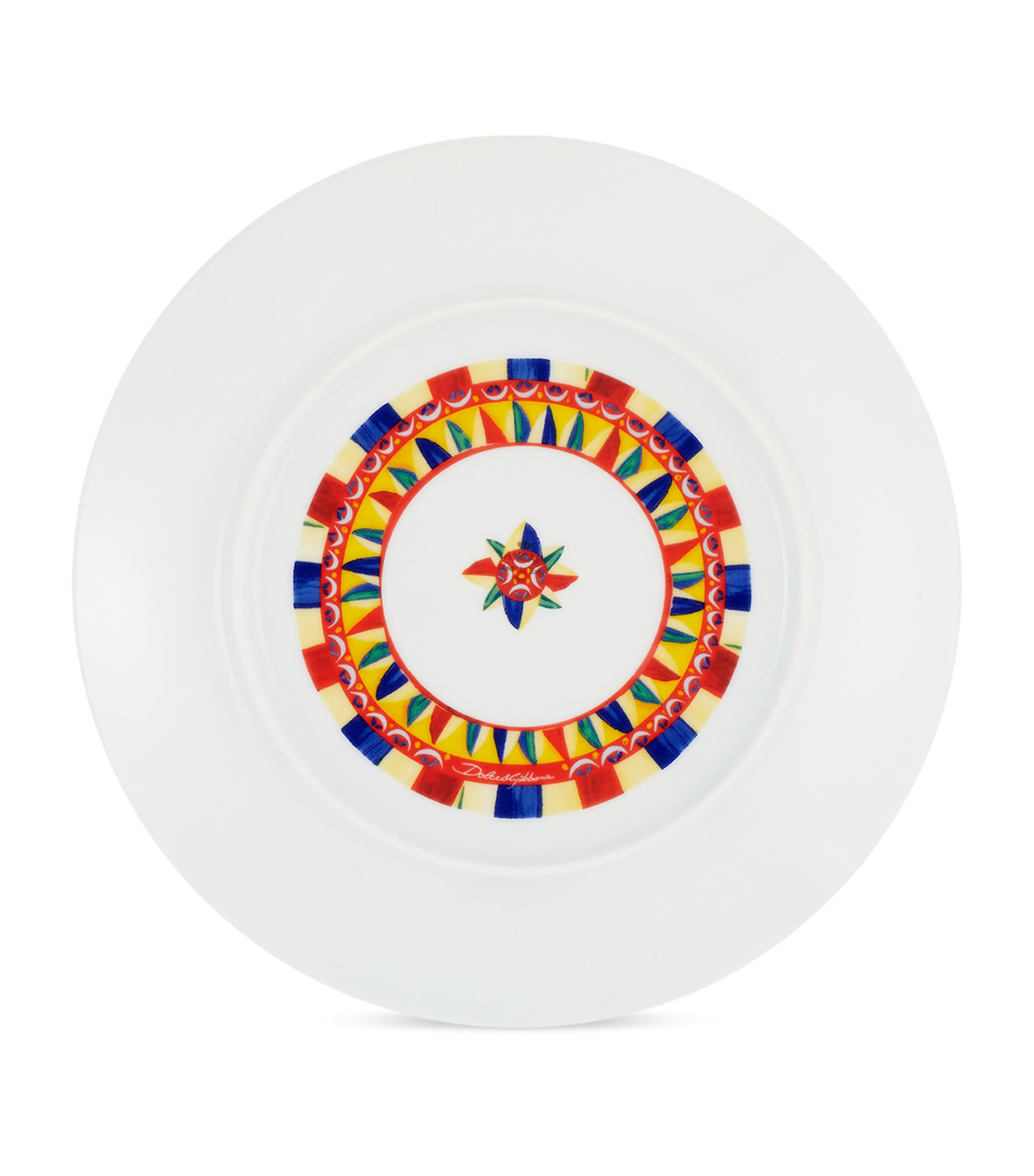 Dolce&Gabbana Casa Set of 2 Carretto Plates (26cm) Sole F Do Carr Image 2