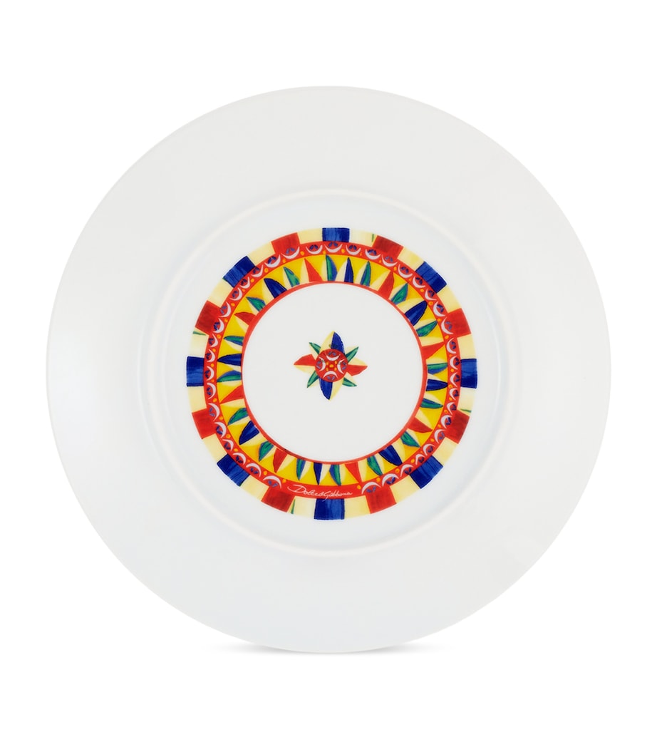 Set of 2 Carretto Plates (26cm) UC067 SOLE F DO CARR Image 2