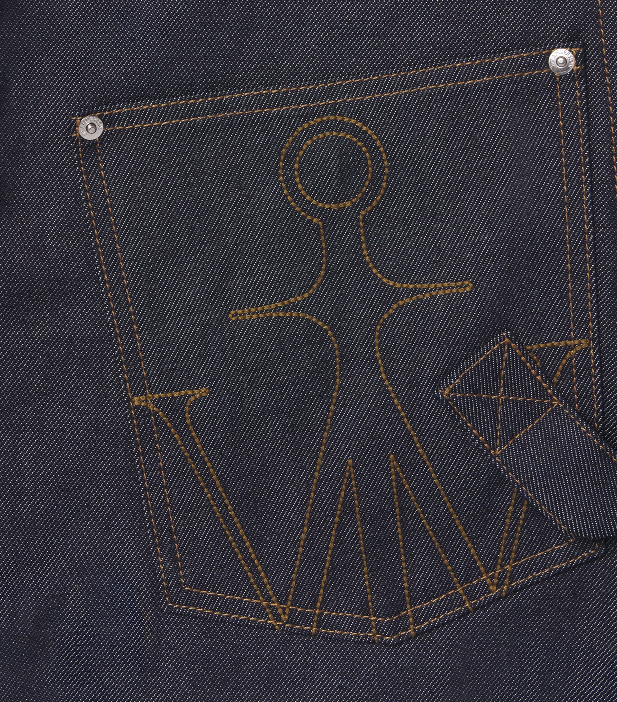 Twisted Wide-Leg Jeans INDIGO 870 Image 5