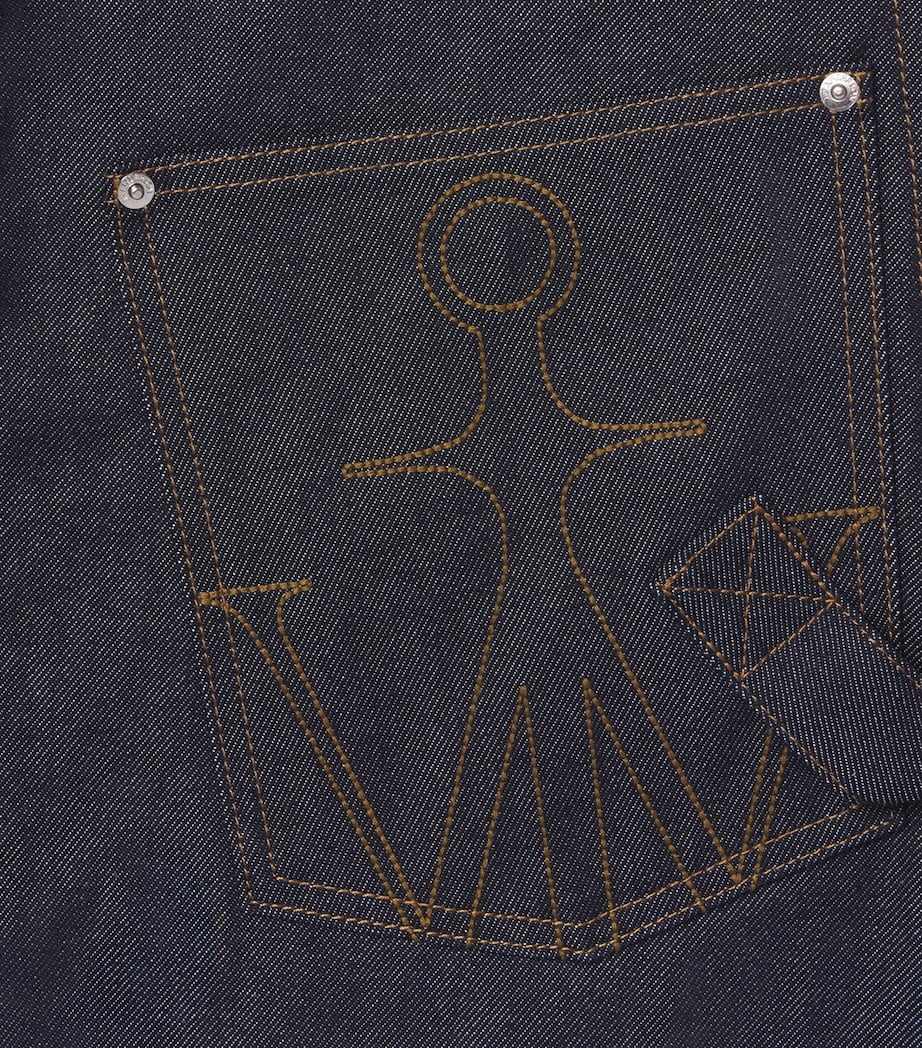 Twisted Wide-Leg Jeans INDIGO 870 Image 5