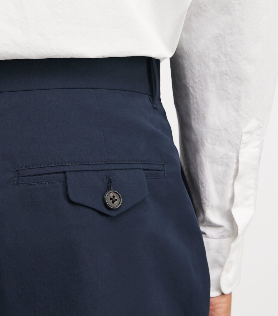 Cotton Lerio Trousers DARK NAVY Image 5