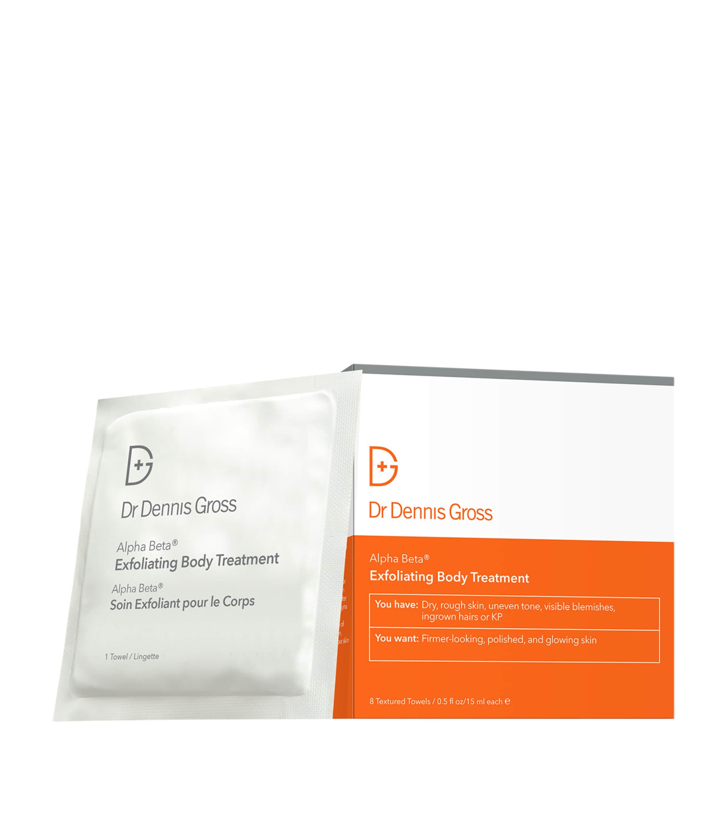 Dr Dennis Gross Alpha Beta Exfoliating Body Treatment (8 x 15ml) | Skincare | Face Serums | Designers | Dr Dennis Gross