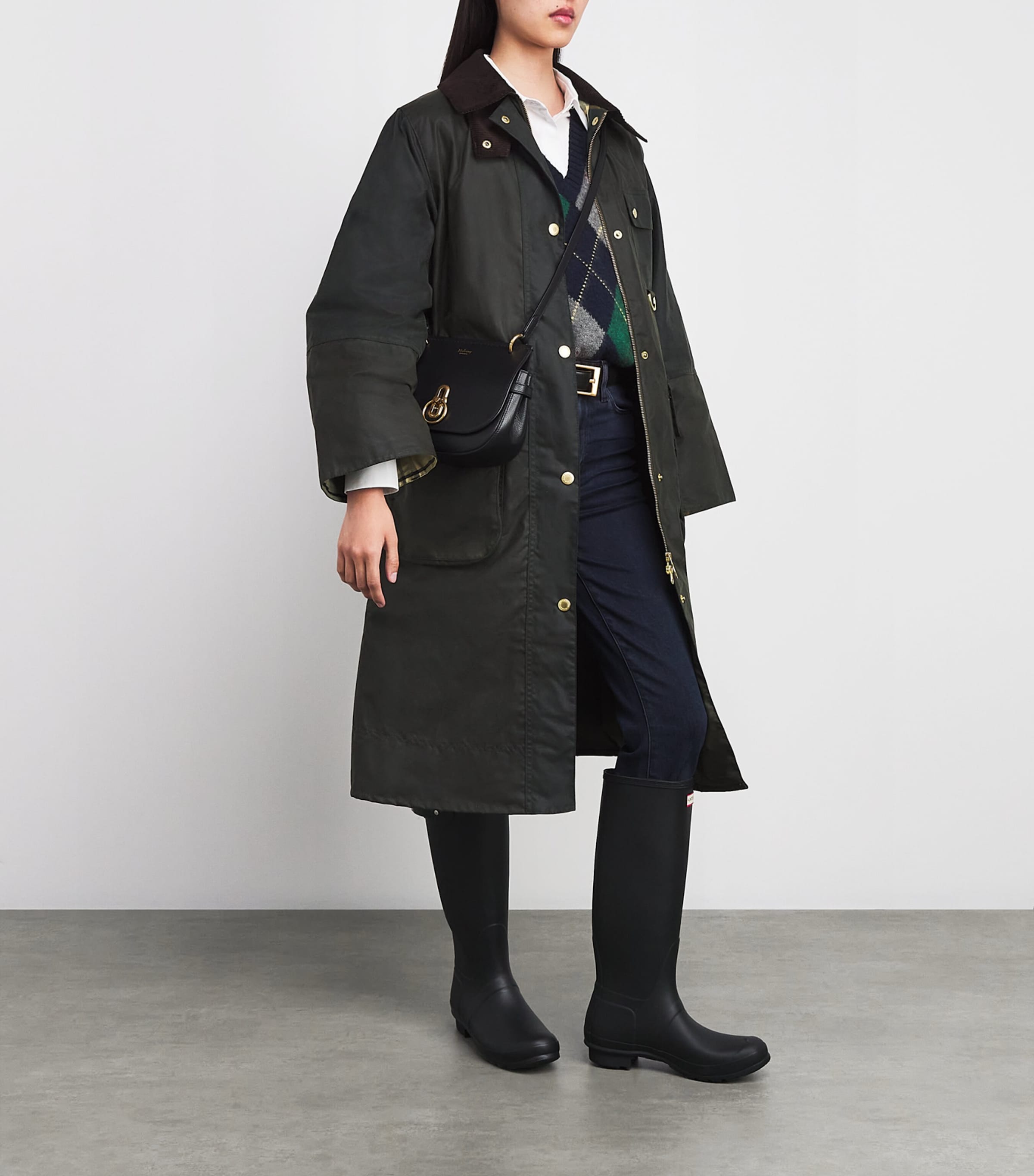 Barbour Green Milda Wax Jacket | Harrods US
