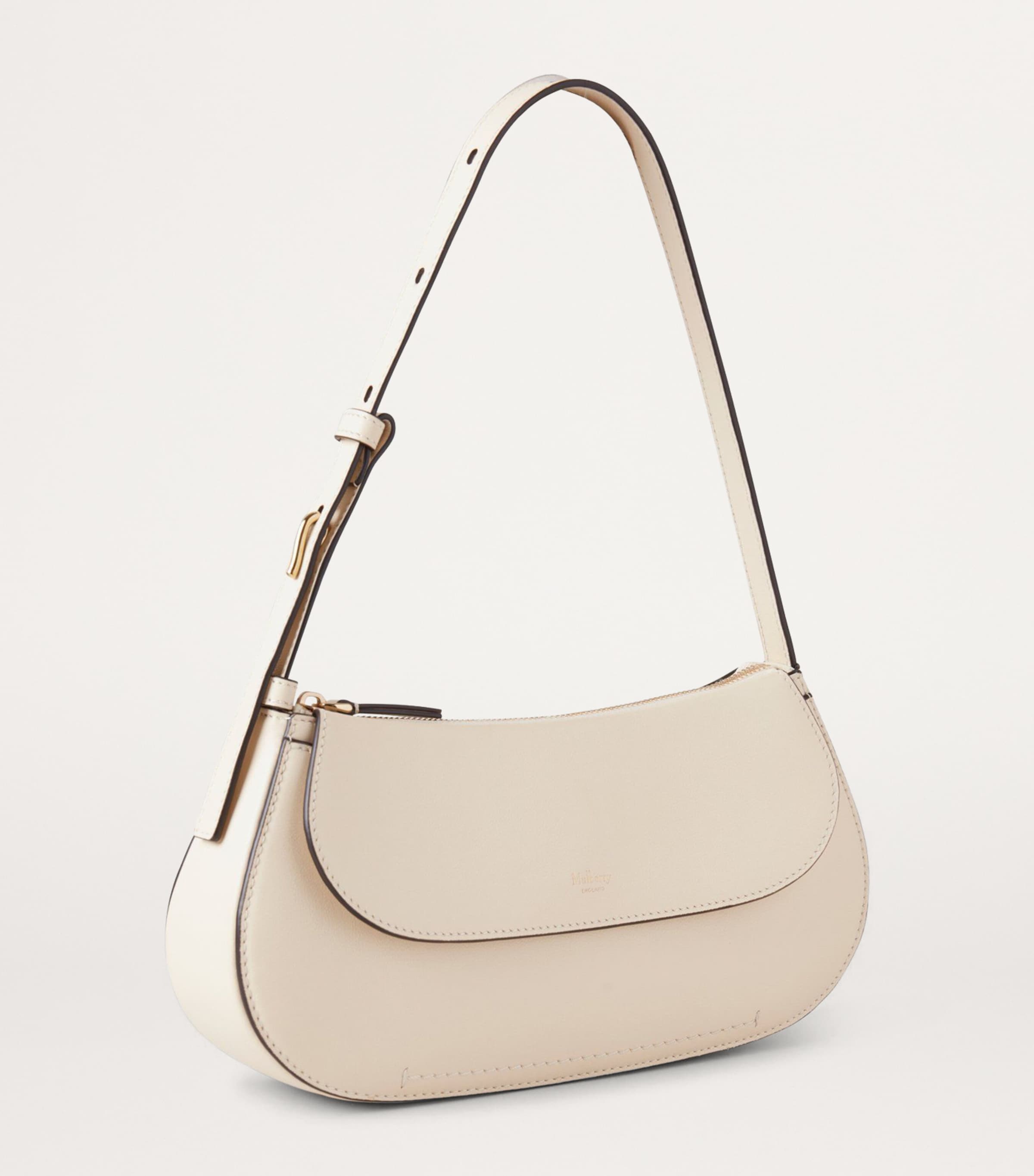 Leather Clovelly Shoulder Bag EGGSHELL Image 2