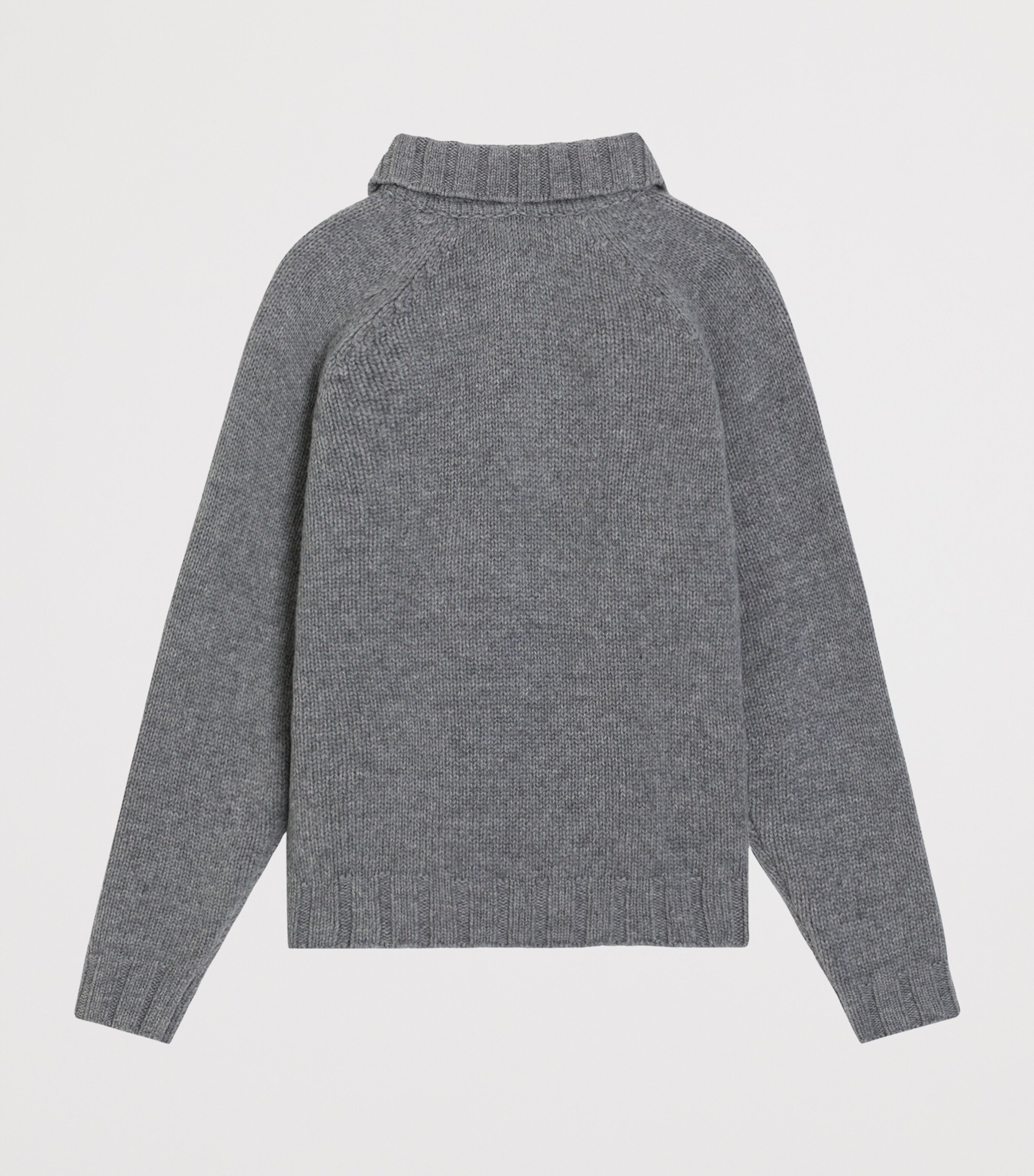 Dolce&Gabbana Kids Wool-Cashmere Polo Sweater (8-12 Years) Melange G Image 2