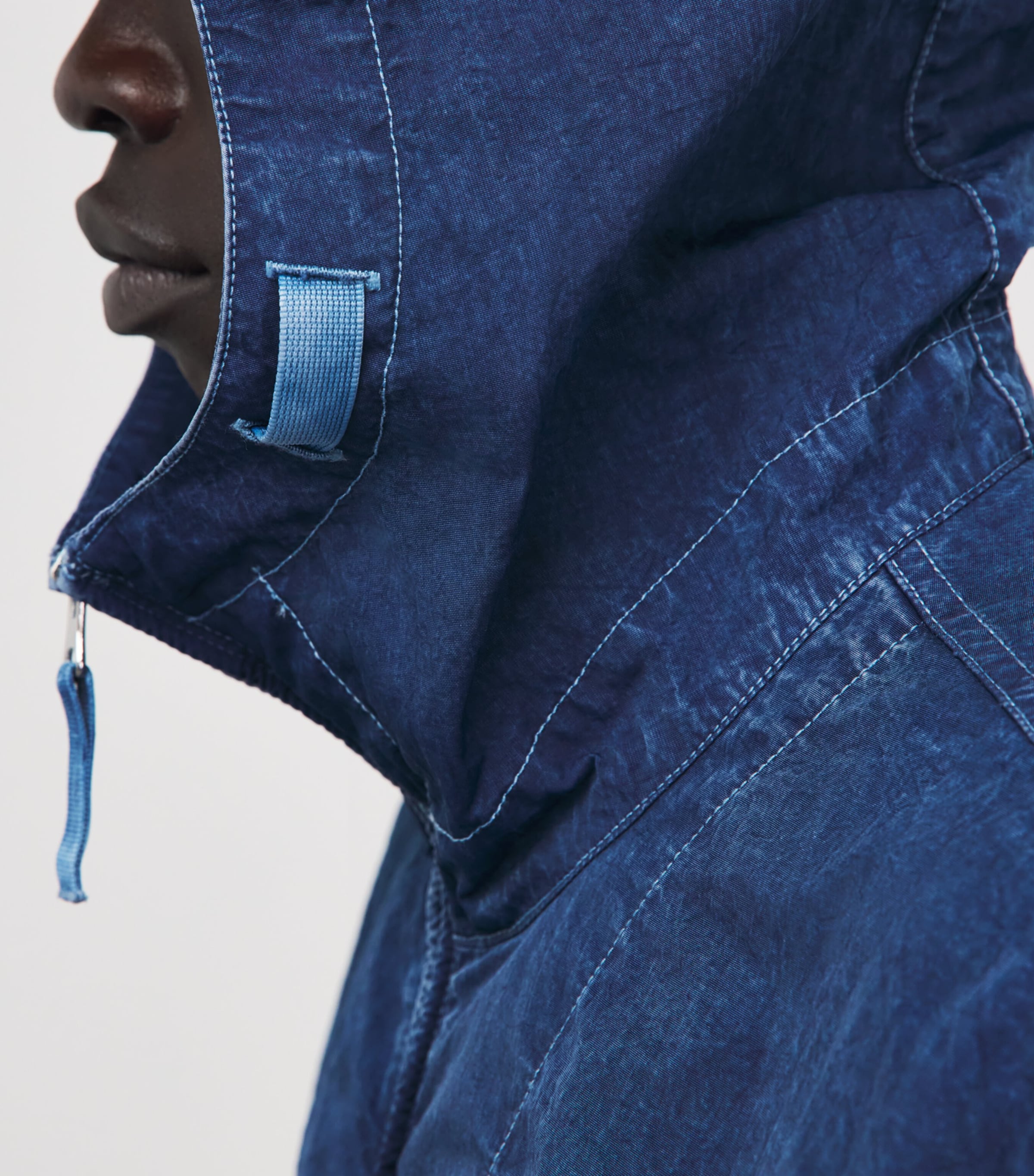Stone Island Mens Hooded Anorak Jacket Image 3