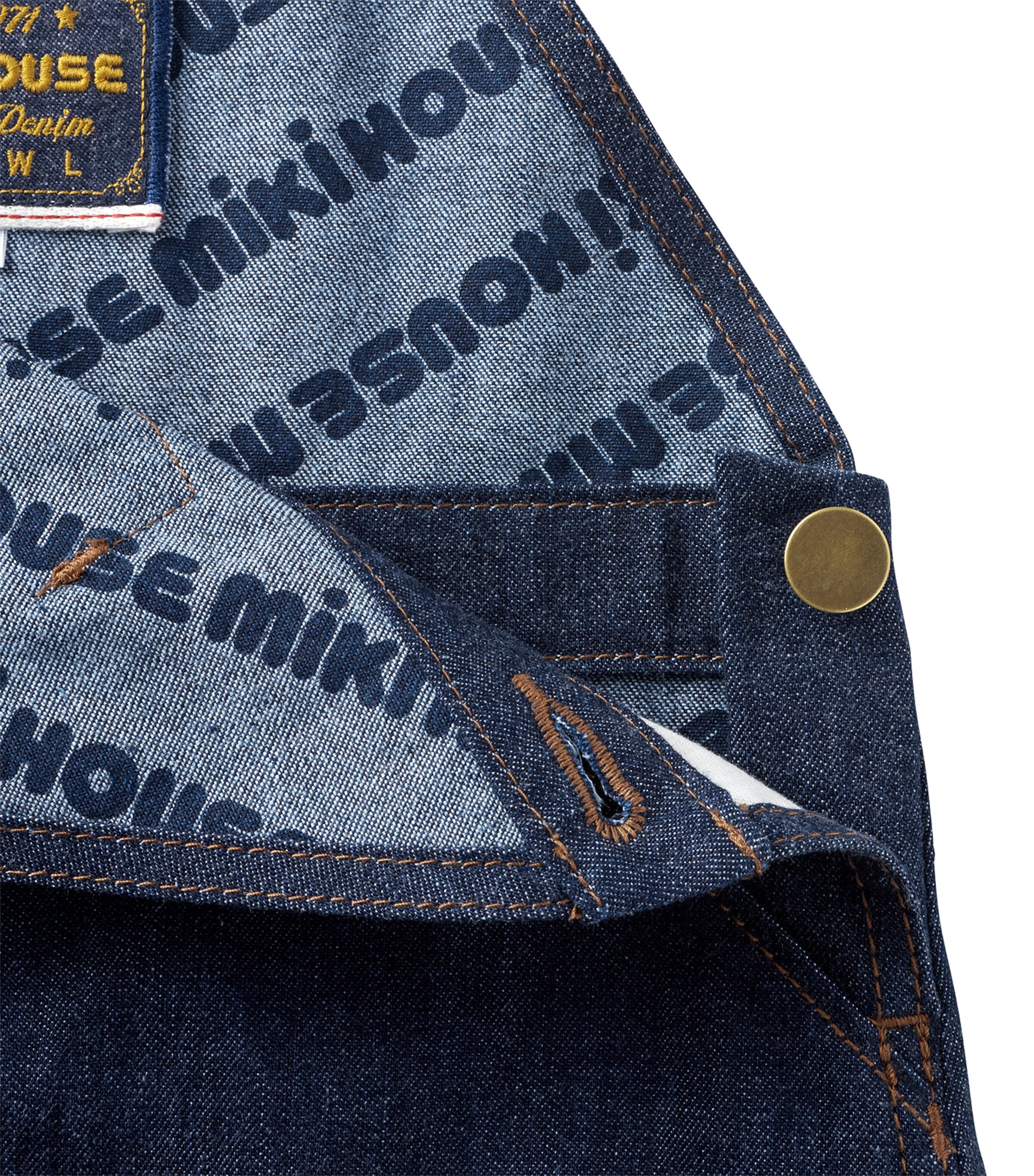 Denim Dungaree Dress (2-4 Years) 33 Image 5