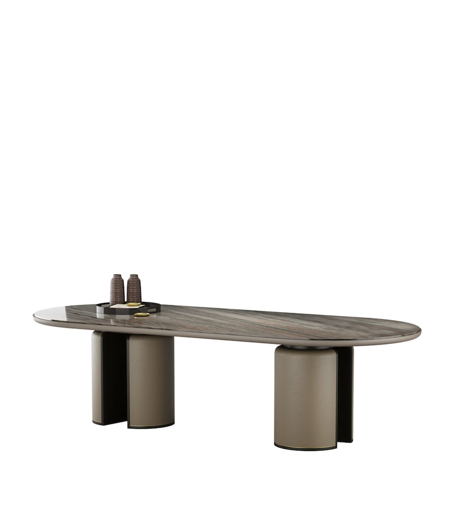 Frato Wood Amasya Dining Table Brown Image 3