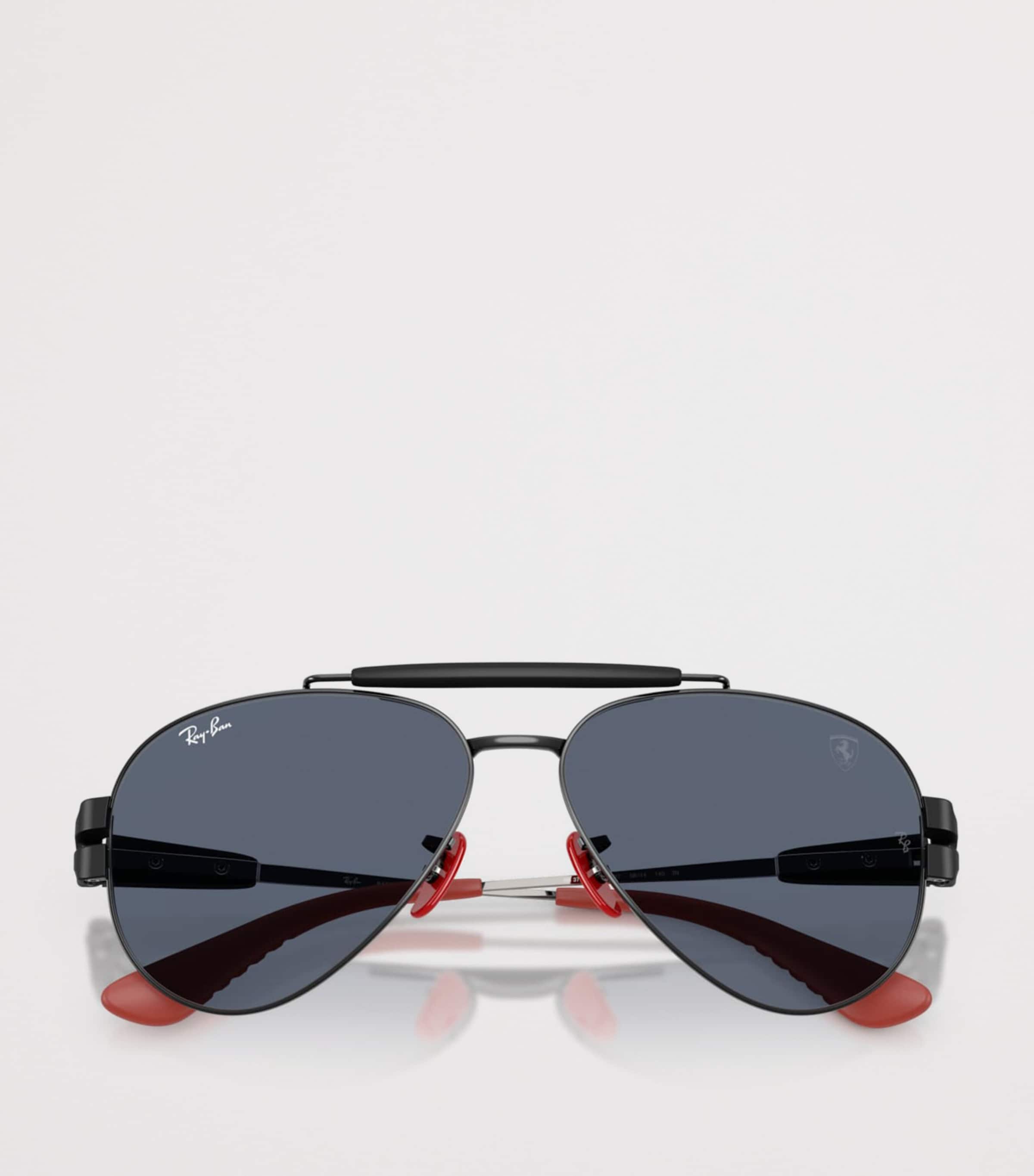 Ray-Ban RB3762M Scuderia Ferrari Collection Phantos Sunglasses Black Image 5