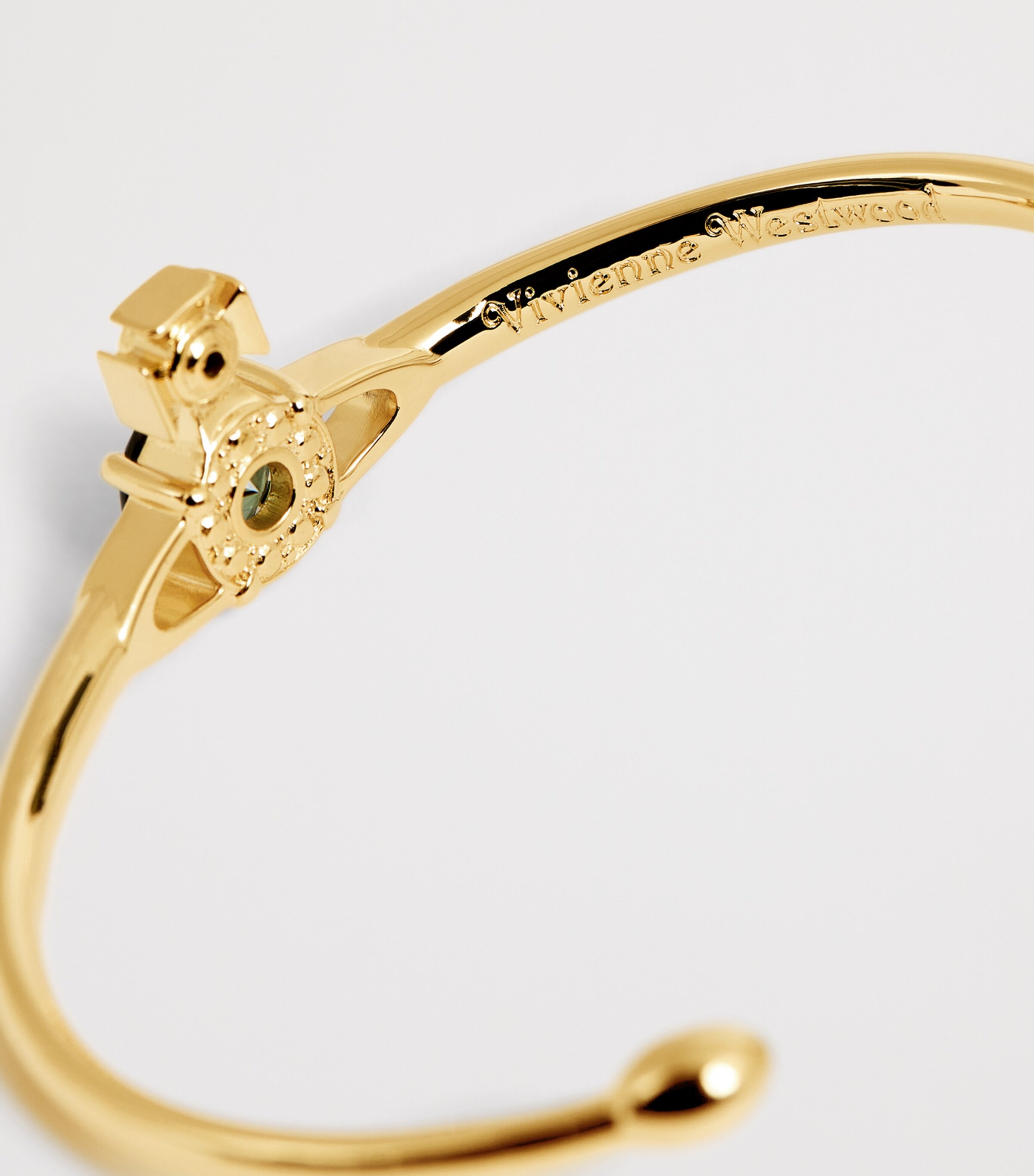 Vivienne Westwood Large Orb Reina Bangle | Harrods UK