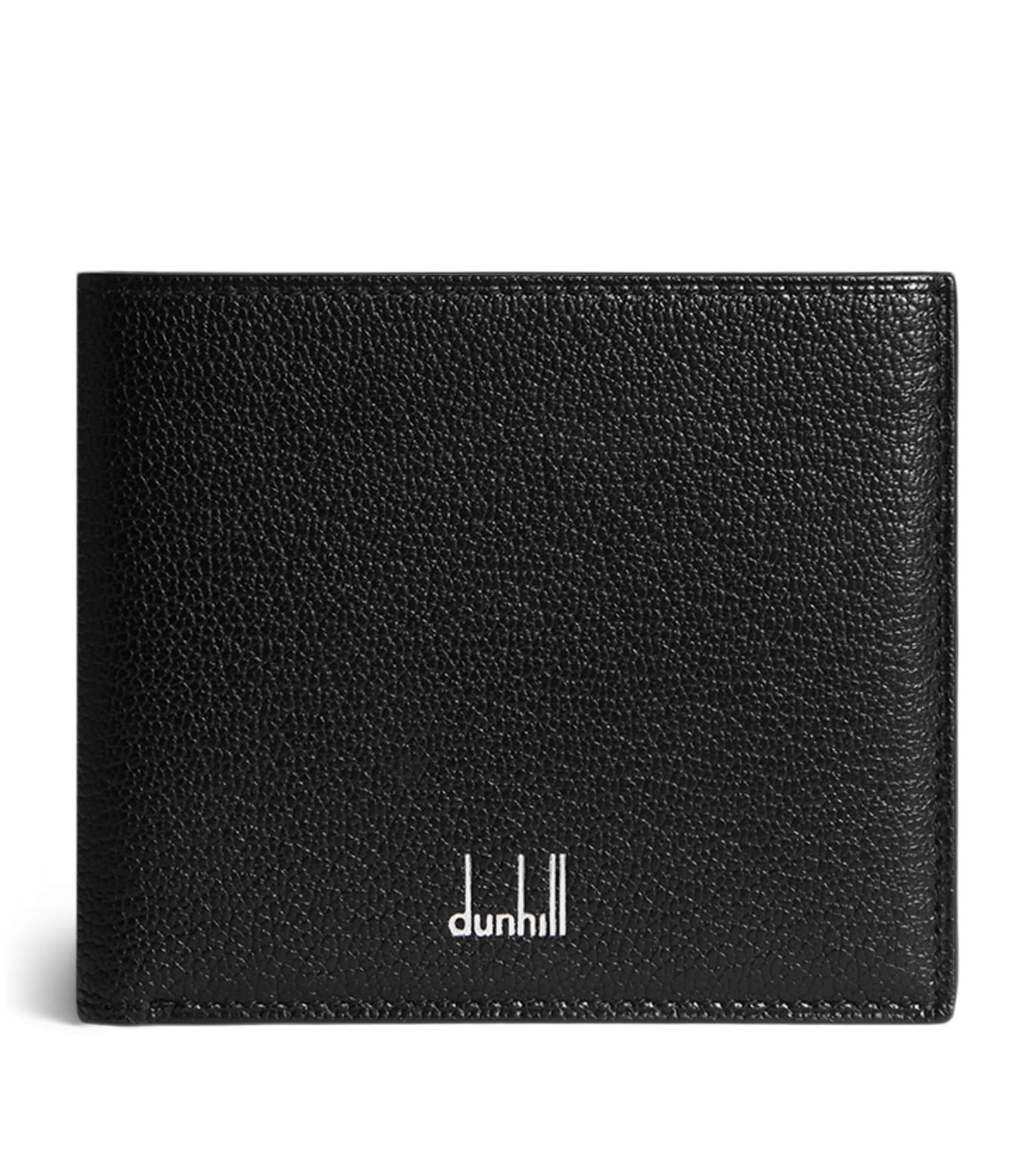 Dunhill Black Goatskin Duke Fine Bifold Wallet | Harrods US
