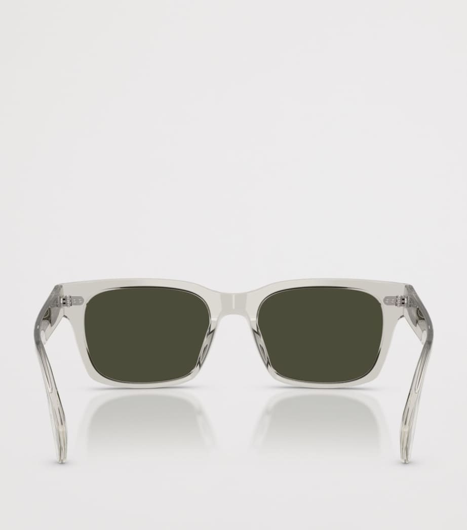 Oliver Peoples Ryce Rectangle Sunglasses Grey Image 4