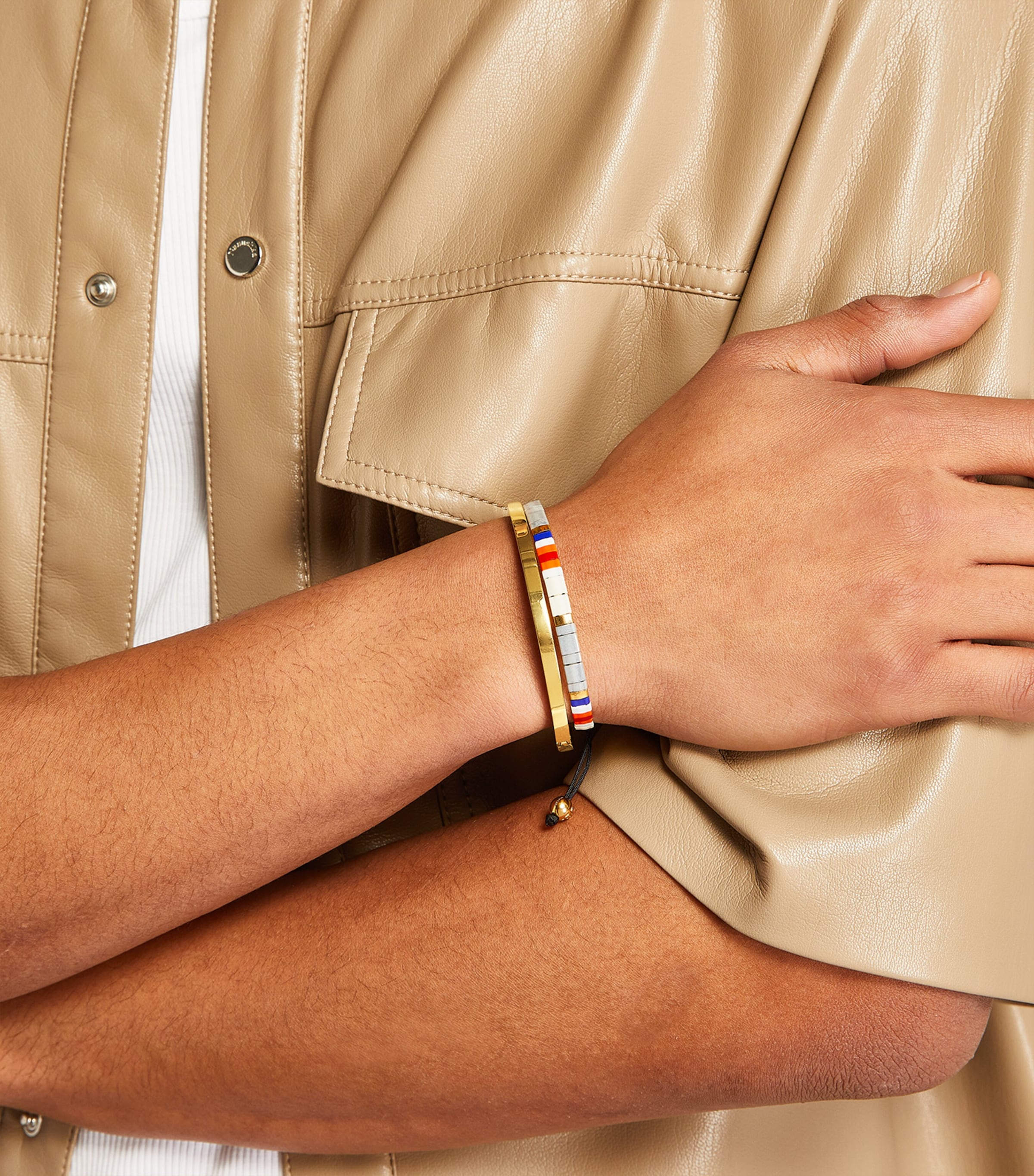 Gold-Plated Simplicity Bangle GOLD Image 5
