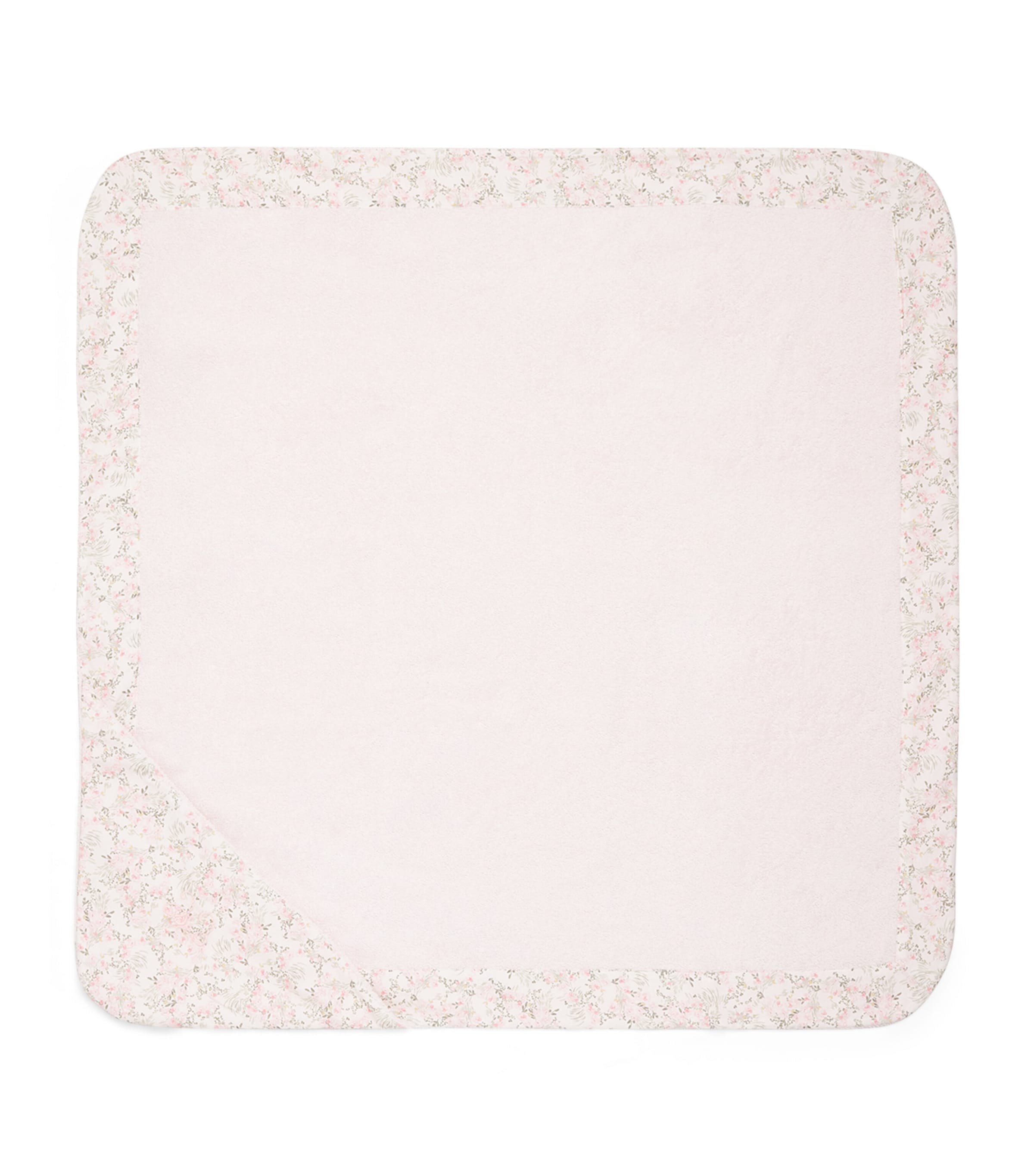 Cotton Hooded Rose Bath Towel 31ROSE PALE Image 1
