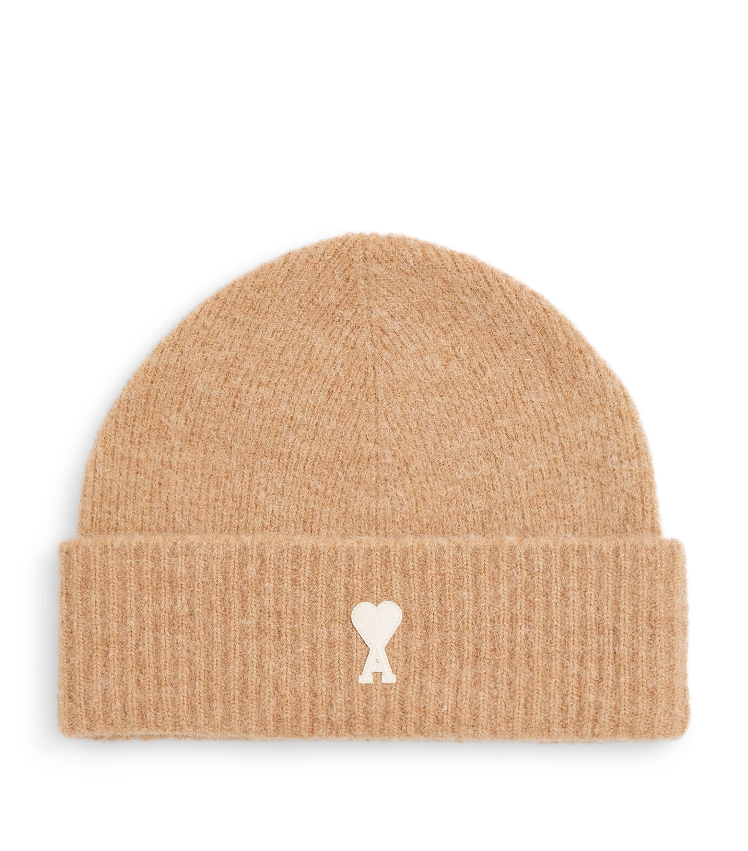 Alpaca-Blend Ami de Coeur Beanie 287 - CAMEL/ECRU Image 1