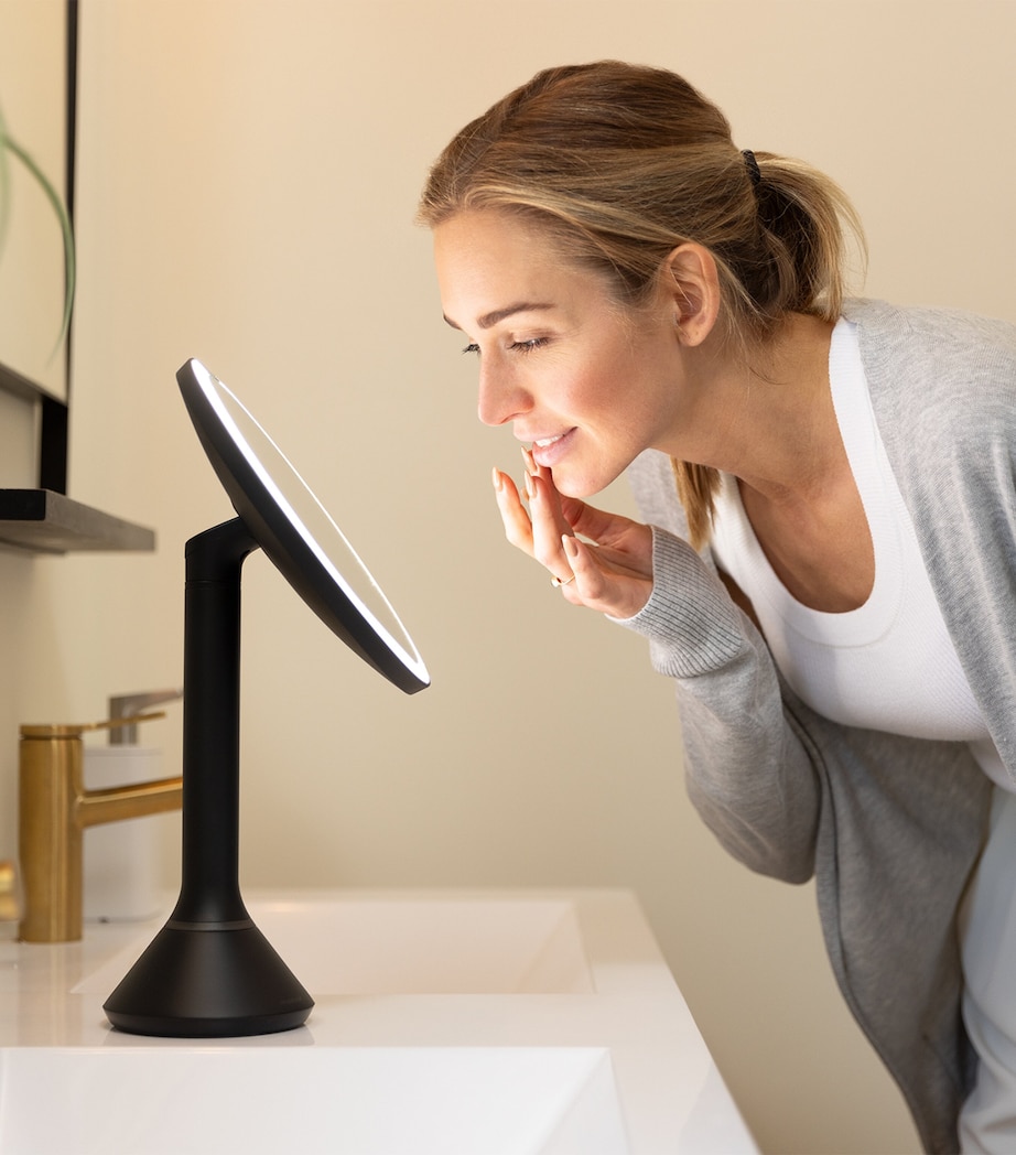 Simplehuman Round Sensor Mirror Matte Black Image 4