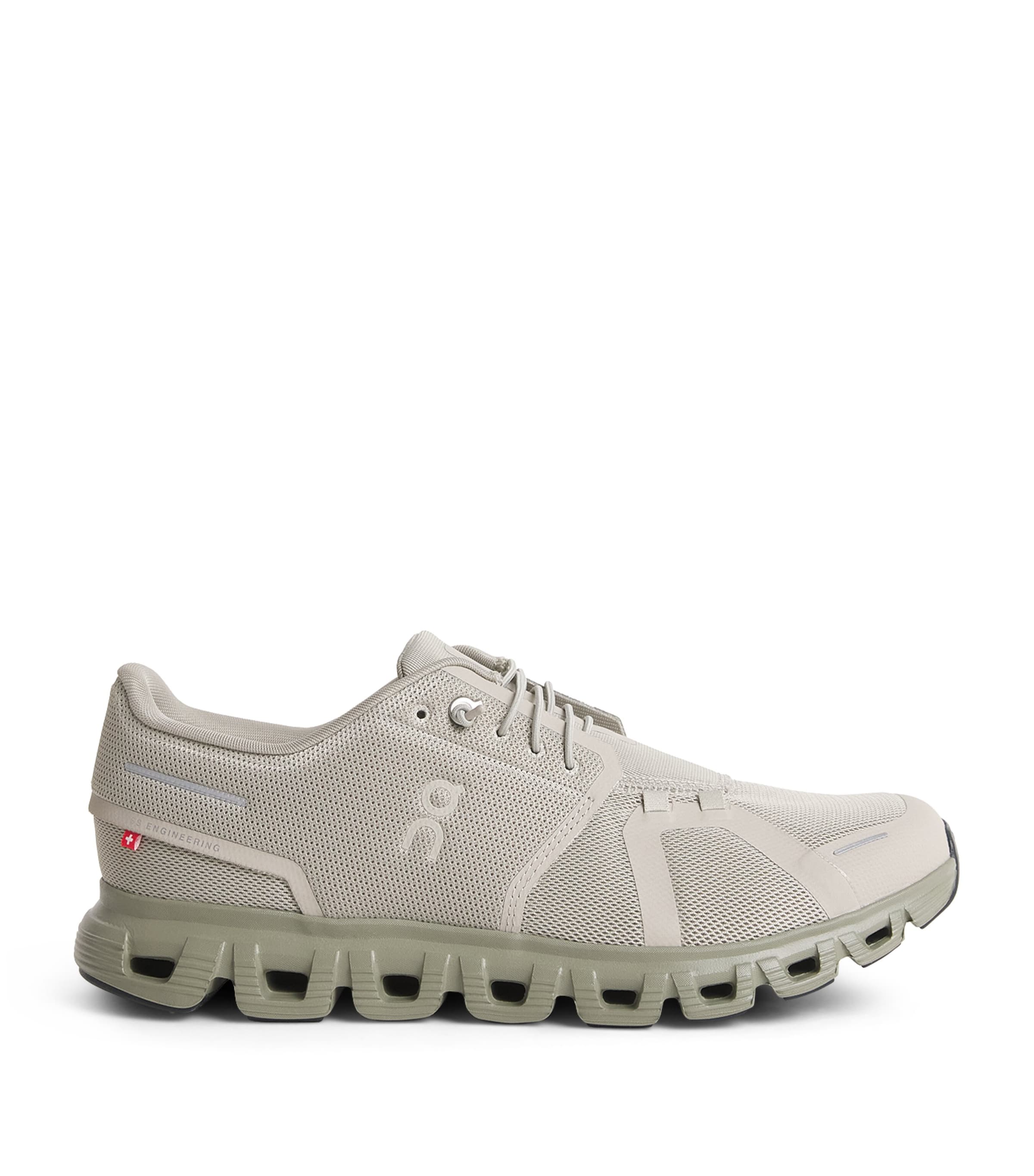 On Mens On Cloud 6 Trainers Brume I Olive Image 1