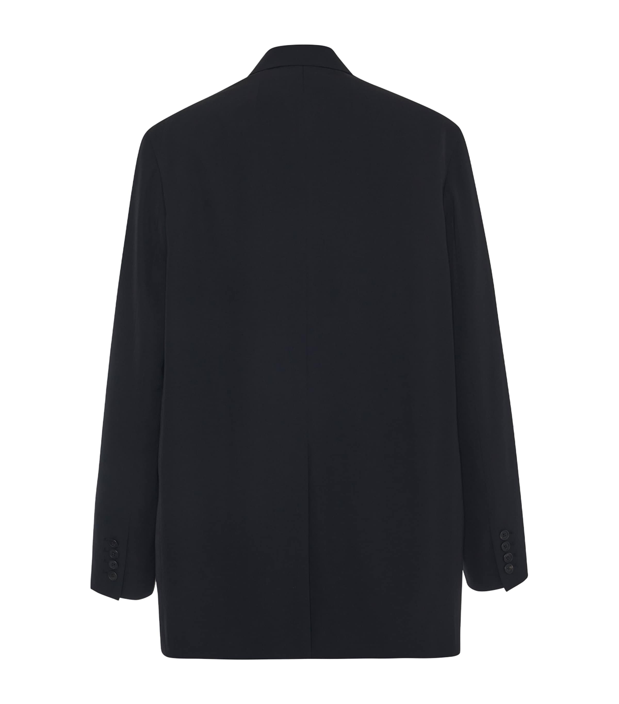 Obine Wool-Blend Blazer BLACK Image 2