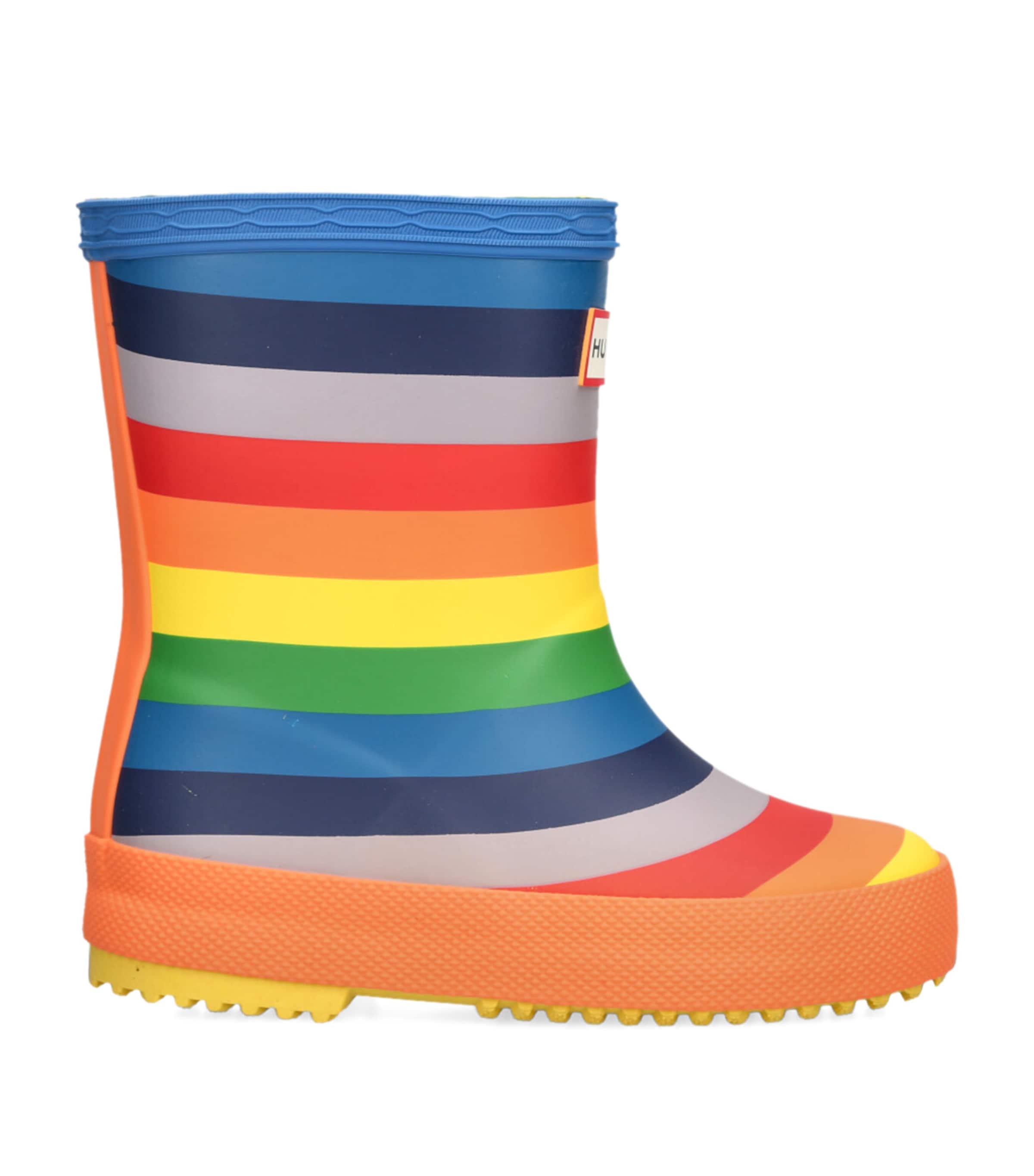 Hunter First Rainbow Classic Wellington Boots