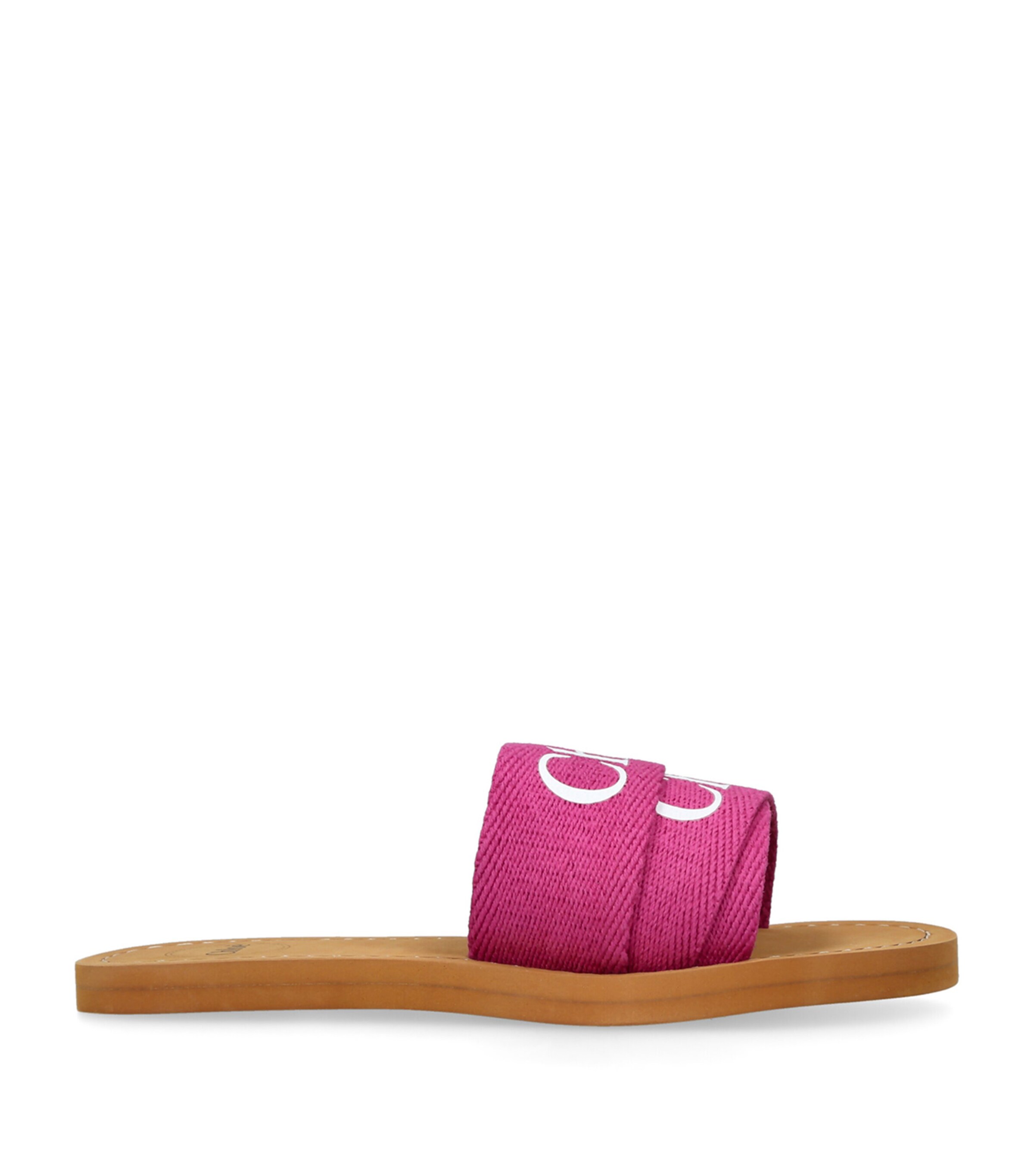 Chloé Kids Logo Aqua Slides Pink Image 1