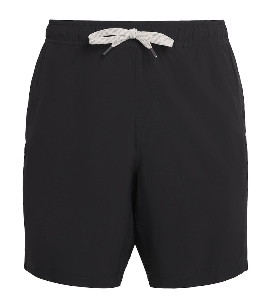 VUORI Mens Trail Shorts Black Blk Image 1