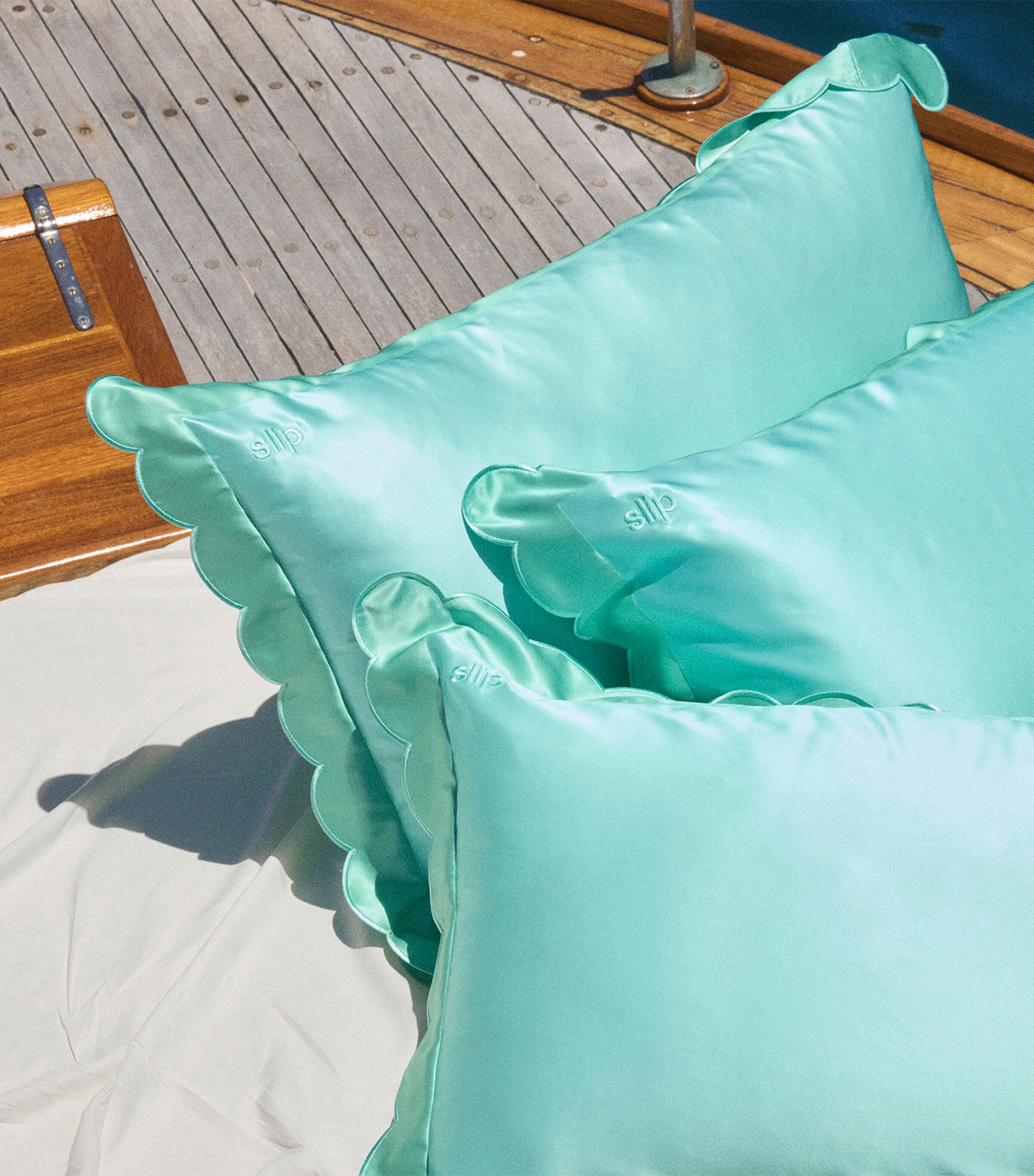 Silk Queen Pillowcase TURQUOISE Image 6