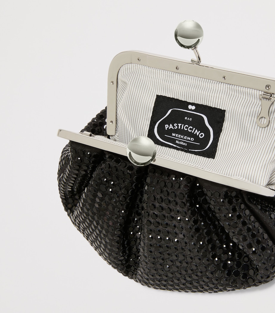 Weekend Max Mara Small Pasticcino Clutch Bag Dark Grey Image 6