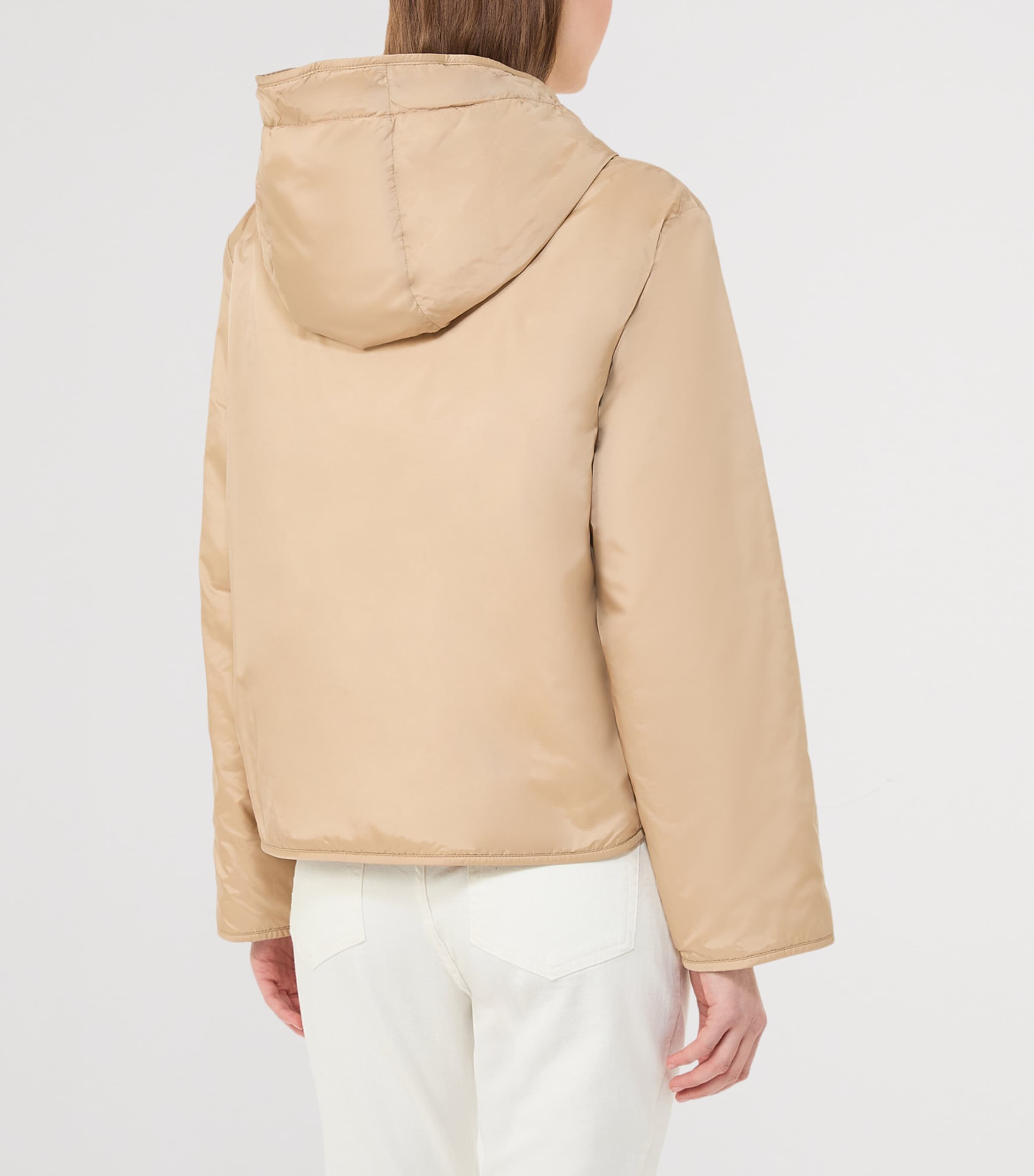 Weekend Max Mara Womens Water-Repellent Padded Jacket Beige Image 3