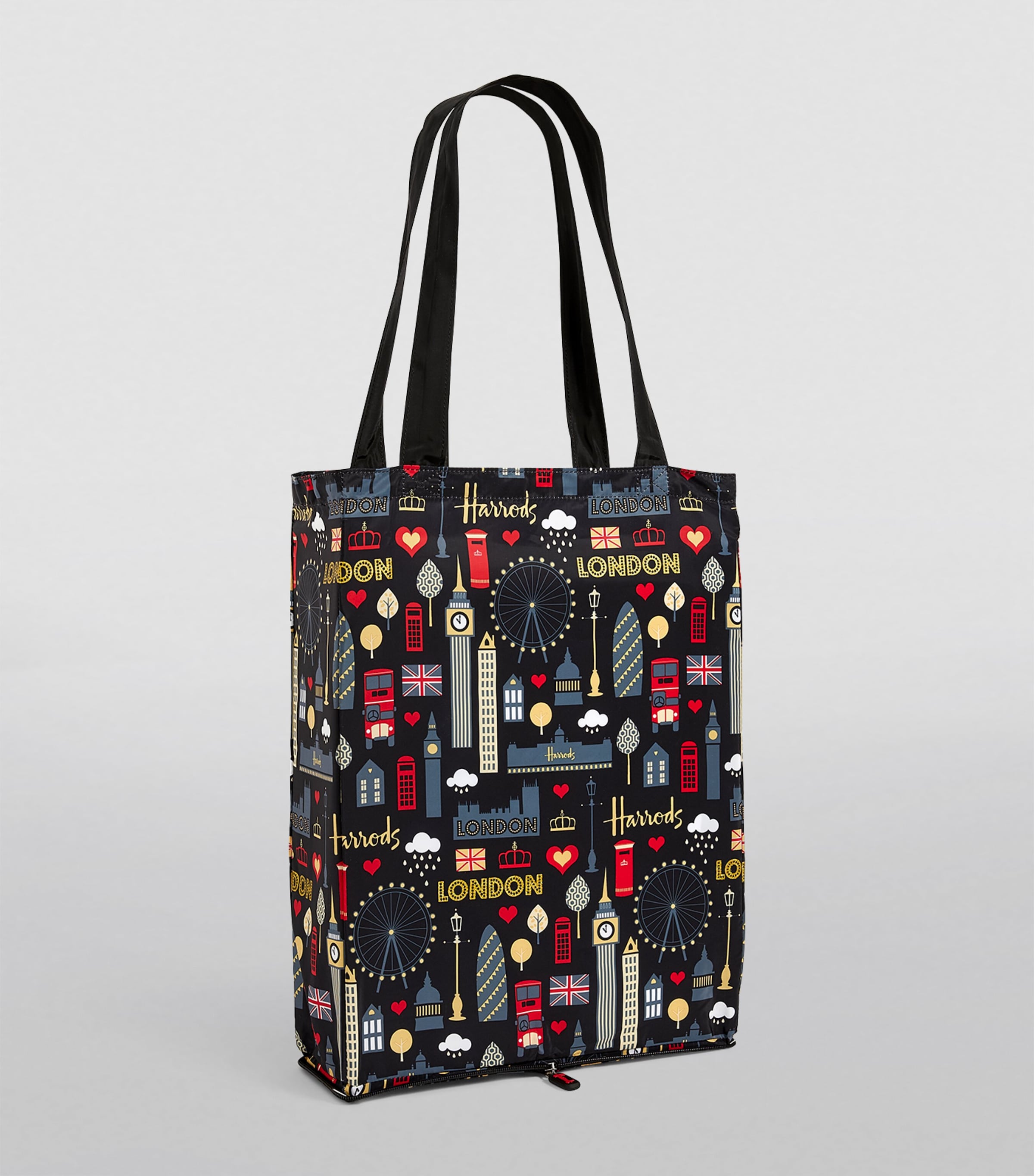 Harrods Glitter London Pocket Shopper Bag | Harrods US