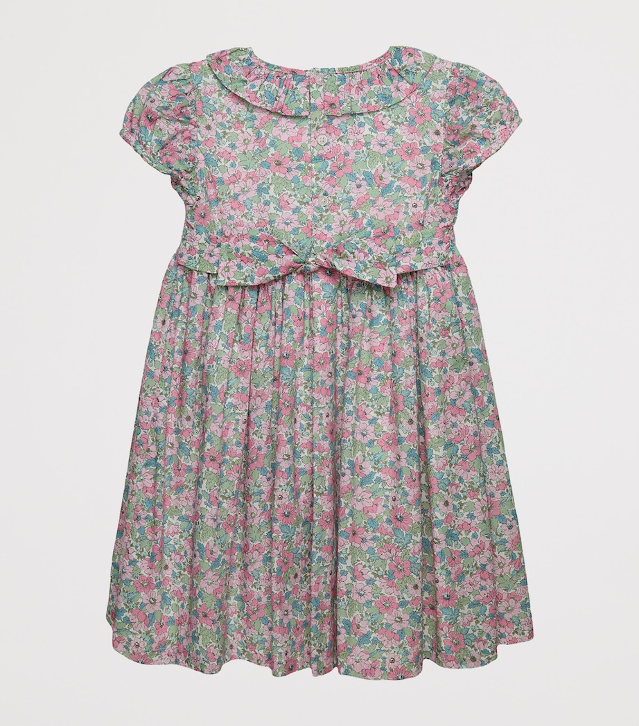 Cotton Liberty Print Dress (6-11 Years) PINK DAHLIA Image 2
