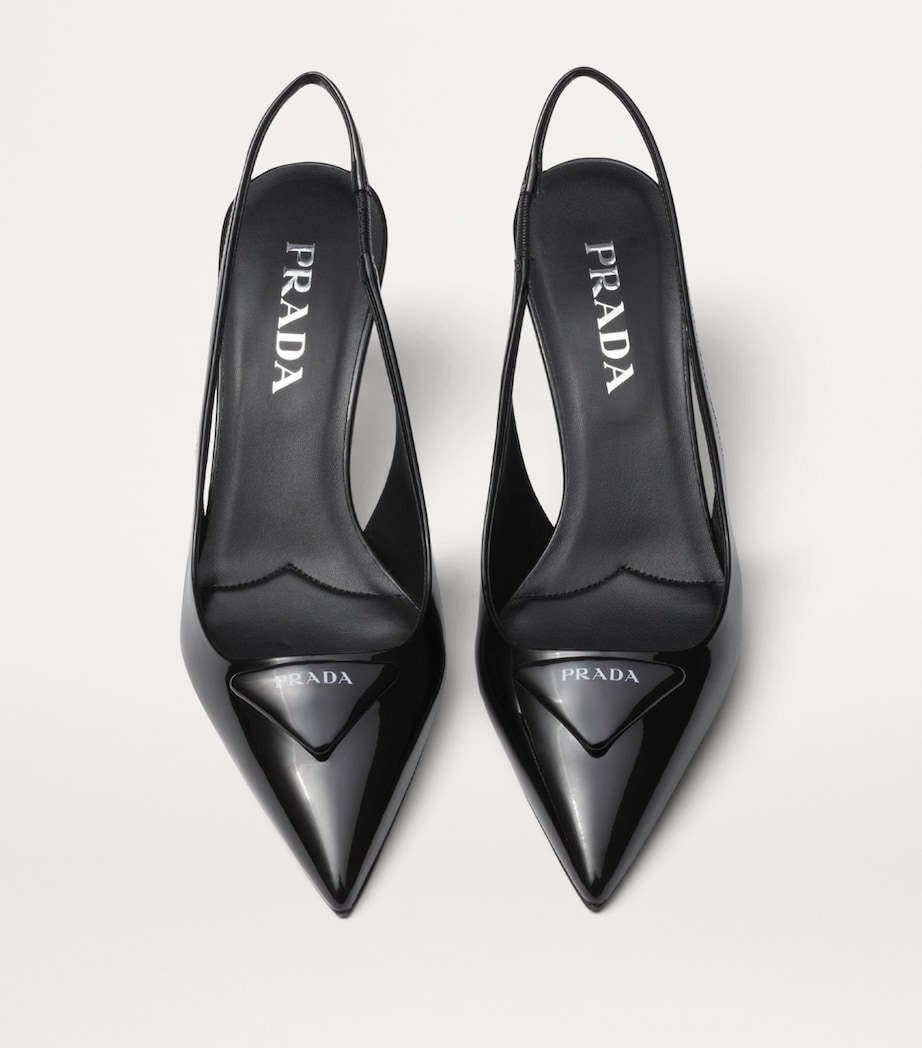 Patent Leather Slingback Pumps 55 F0002 Image 2