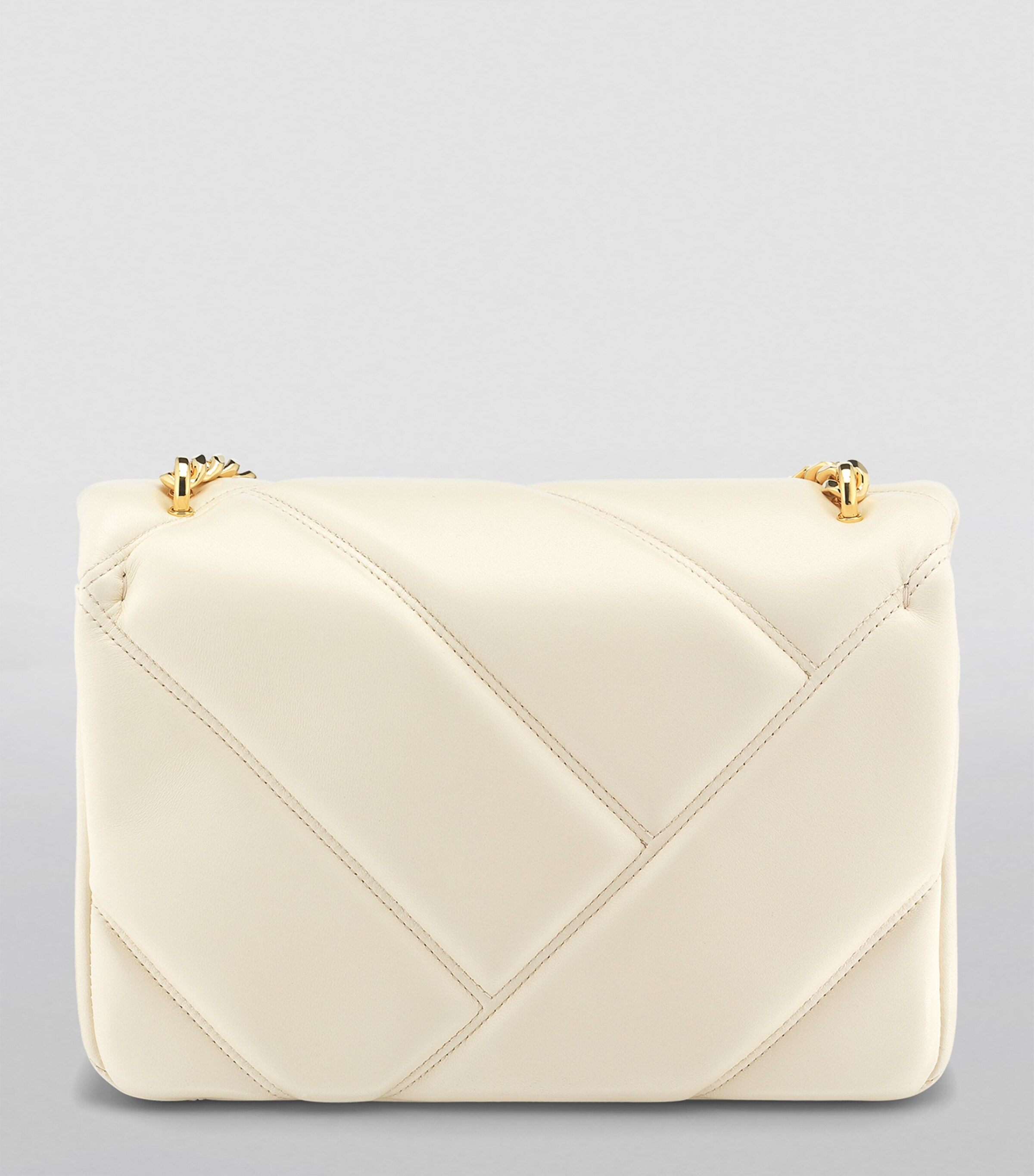 Serpenti Cabochon Maxi Chain Cross-Body Bag WHITE Image 3