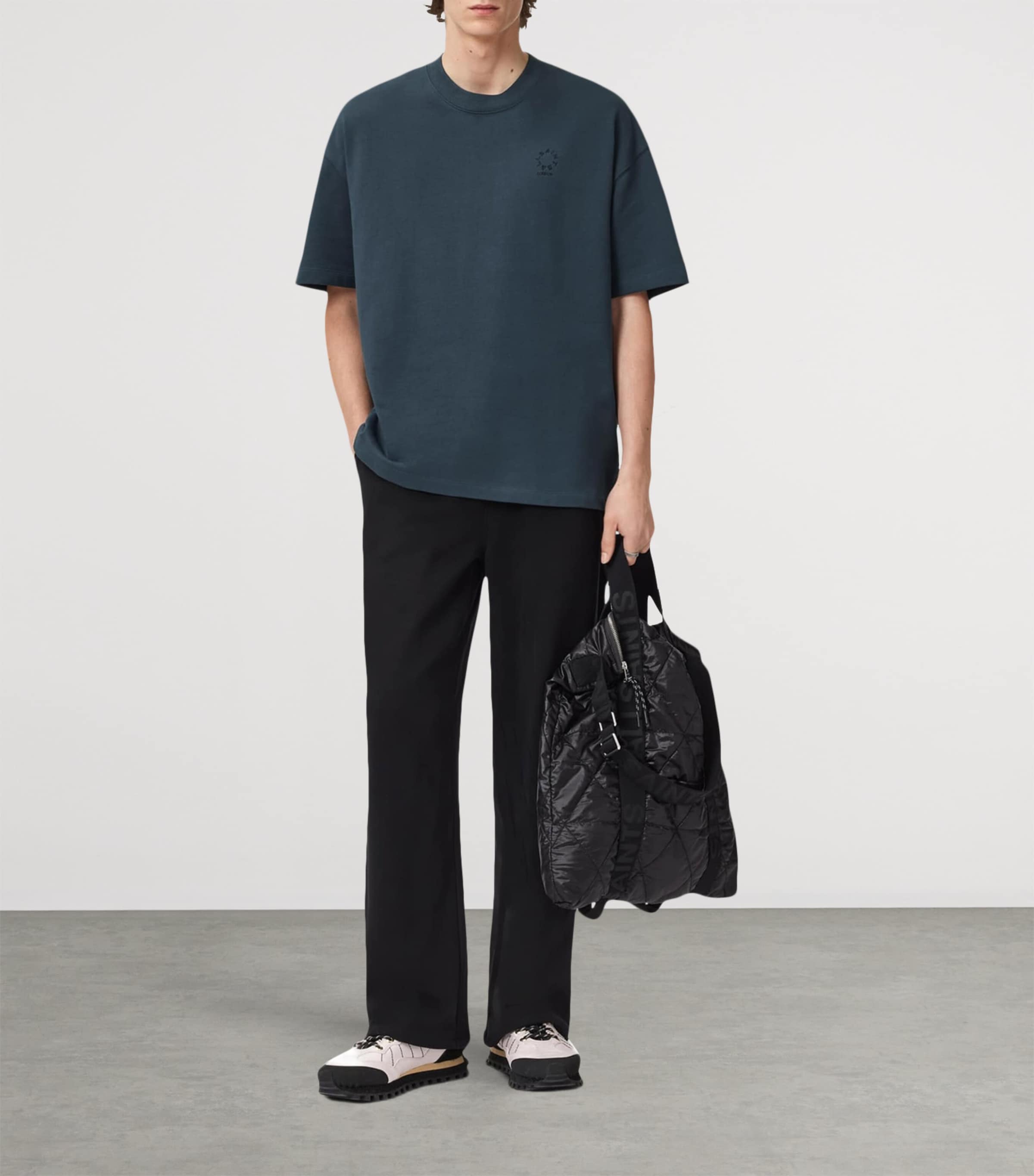 Organic Cotton Haven T-Shirt MOONSTONE BLUE Image 4