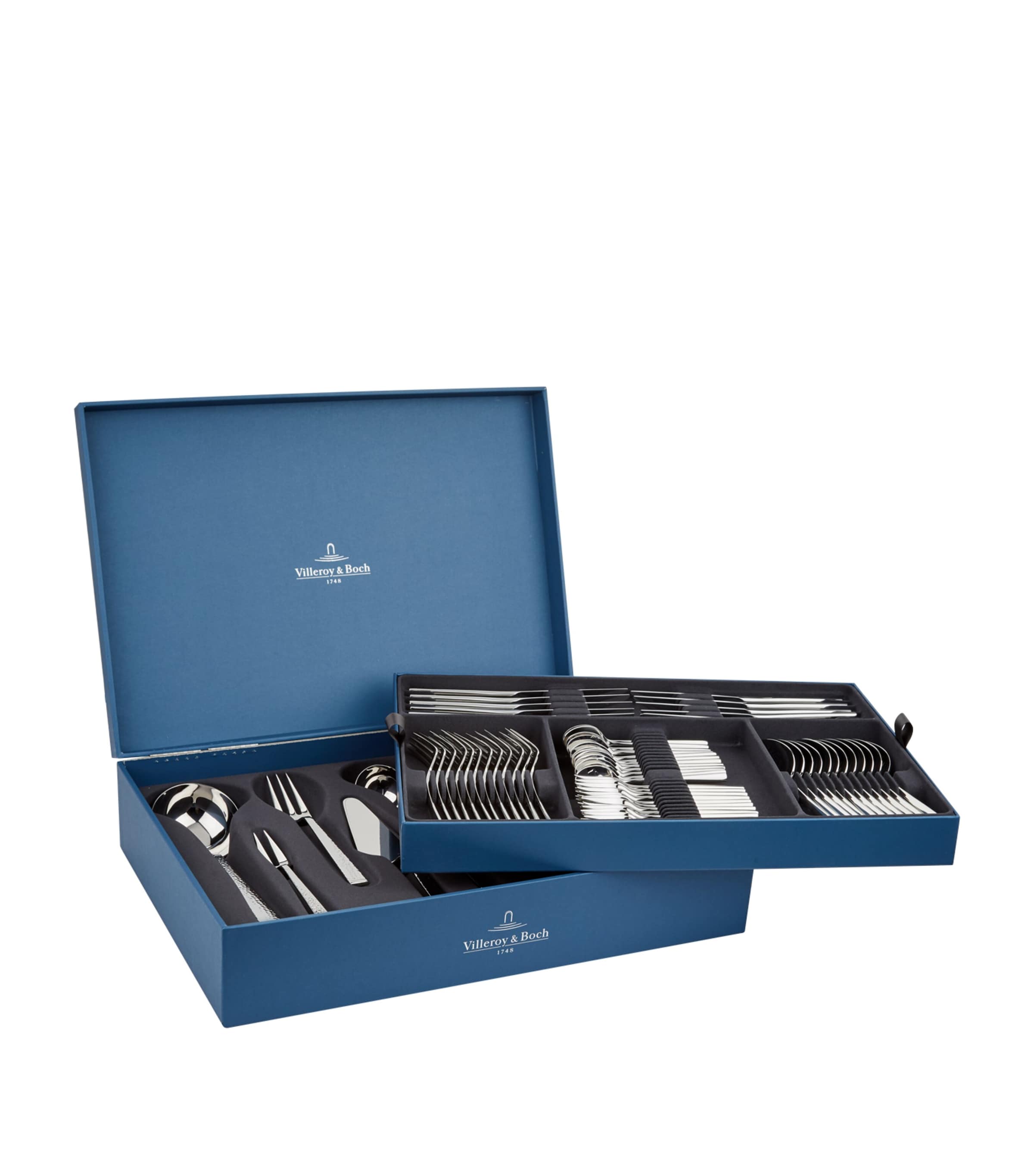 Villeroy & Boch Blacksmith 70-piece Cutlery Set In Silver