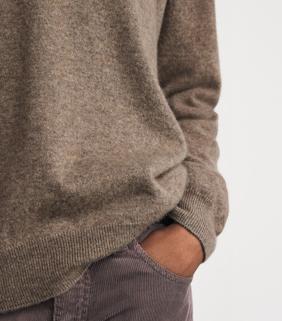 Misael Cashmere Sweater LIGHT PEBBLE Image 5