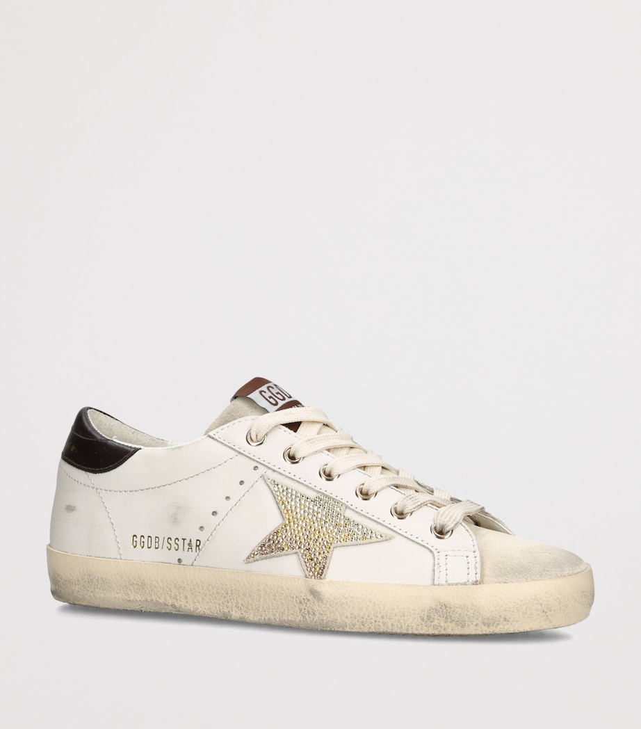 Golden Goose Leather Super Star Sneakers White/comb Image 3