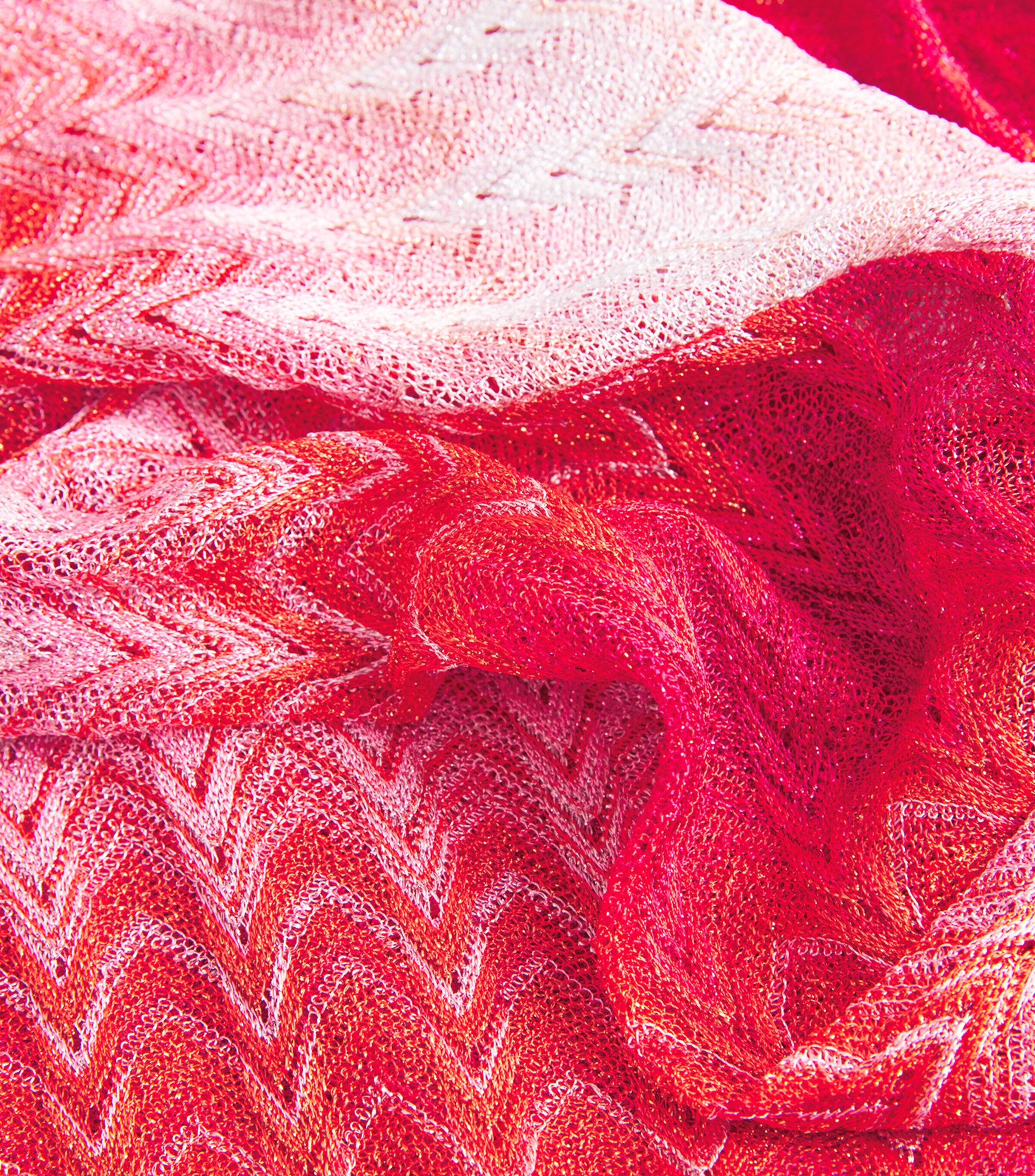 Ombré One-Shoulder Mini Dress S416Z MULTI RED Image 5