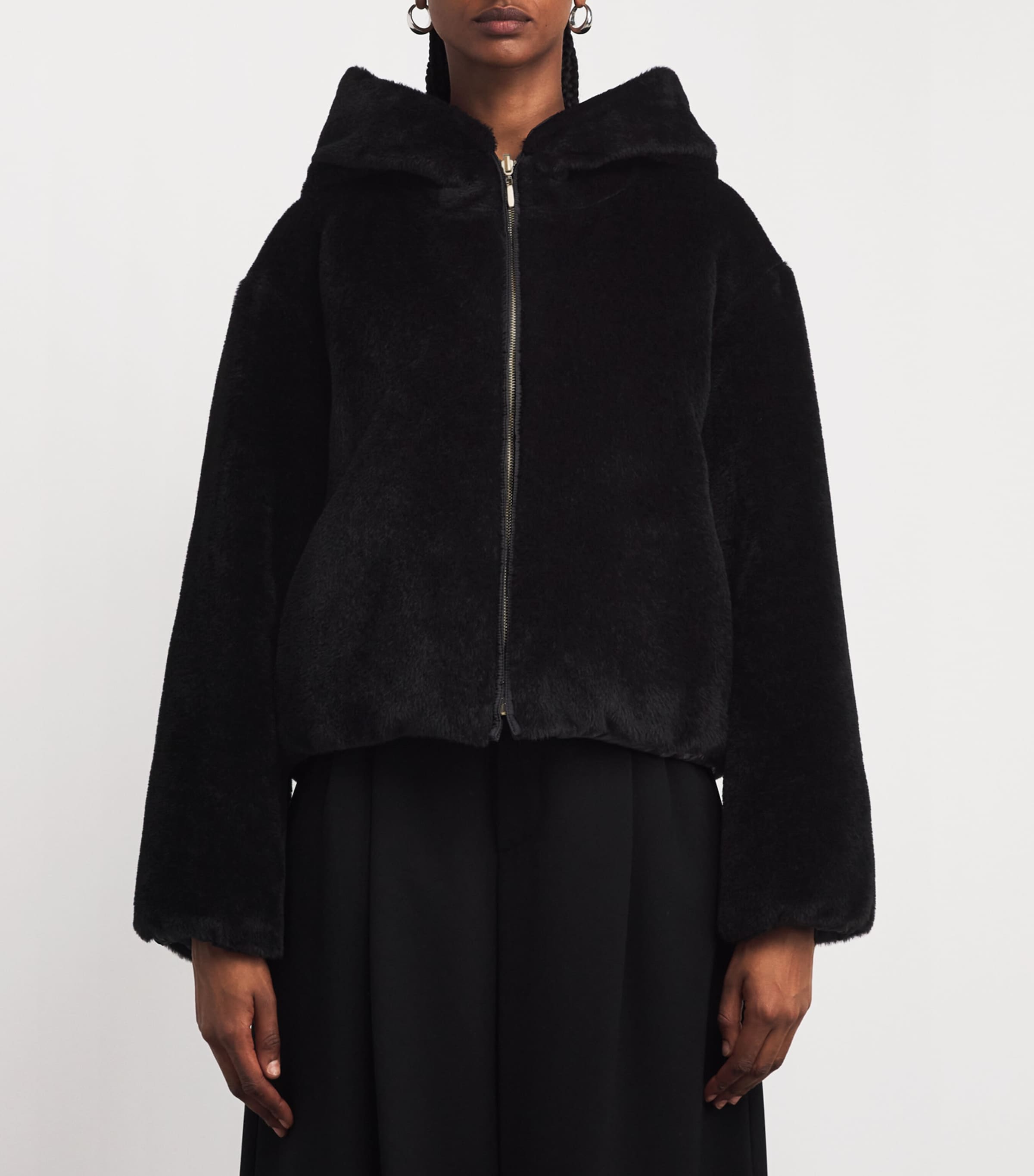 Reversible Quilted Jacket BLACK Image 6