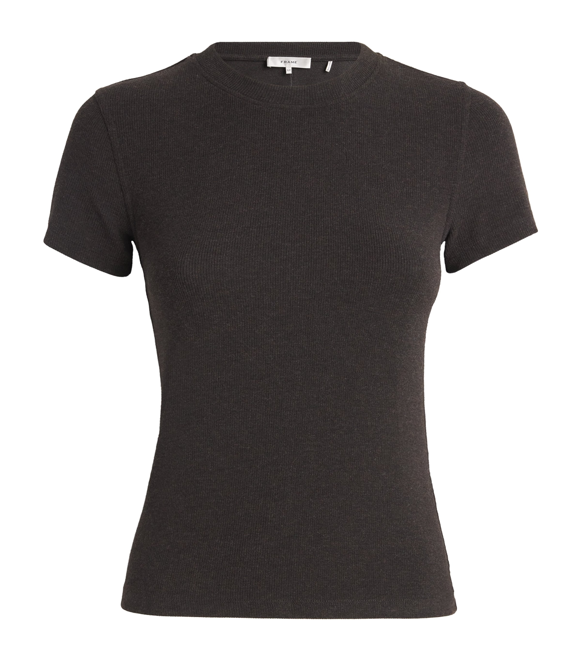 Frame Modal The Rib Baby T-shirt In Green